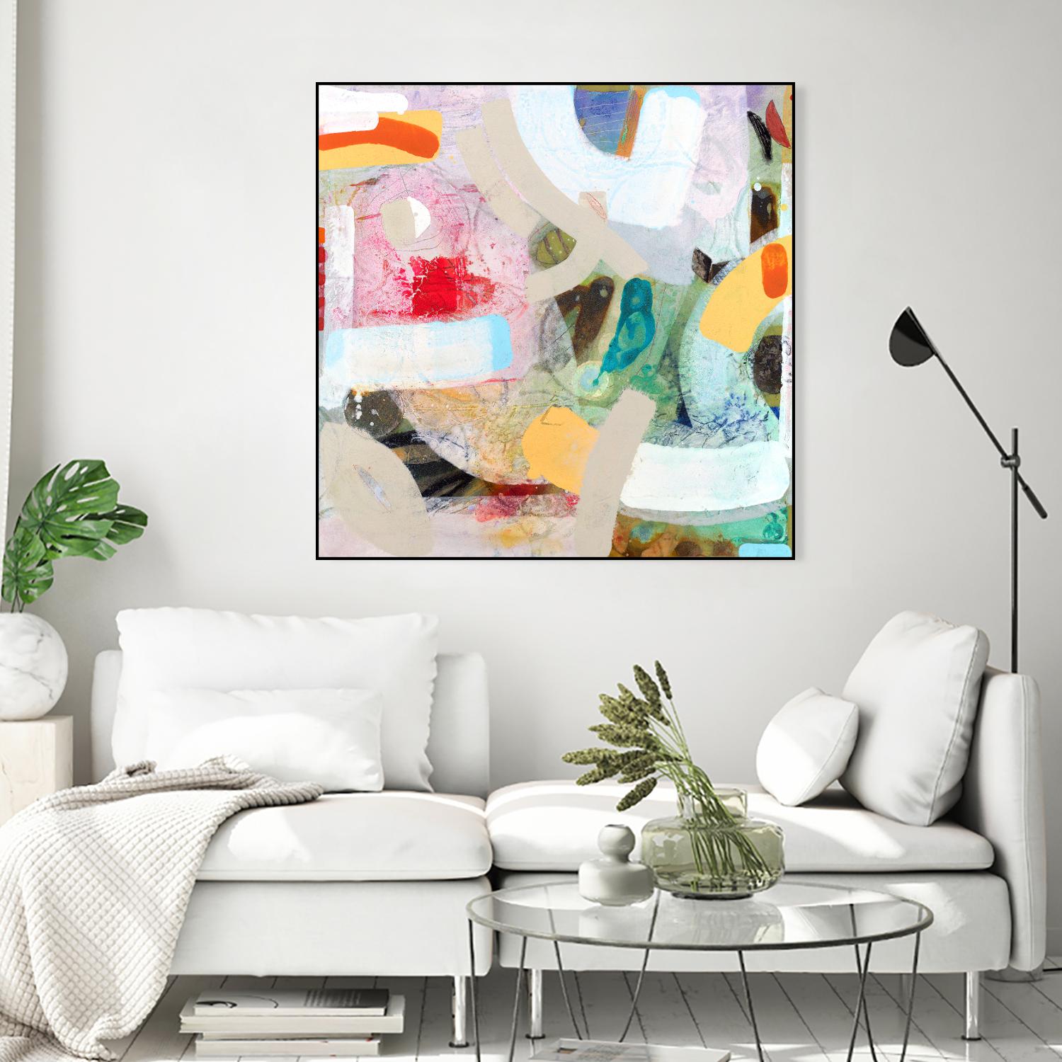 Changed My Mind 4 by Aleah Koury on GIANT ART - white abstract