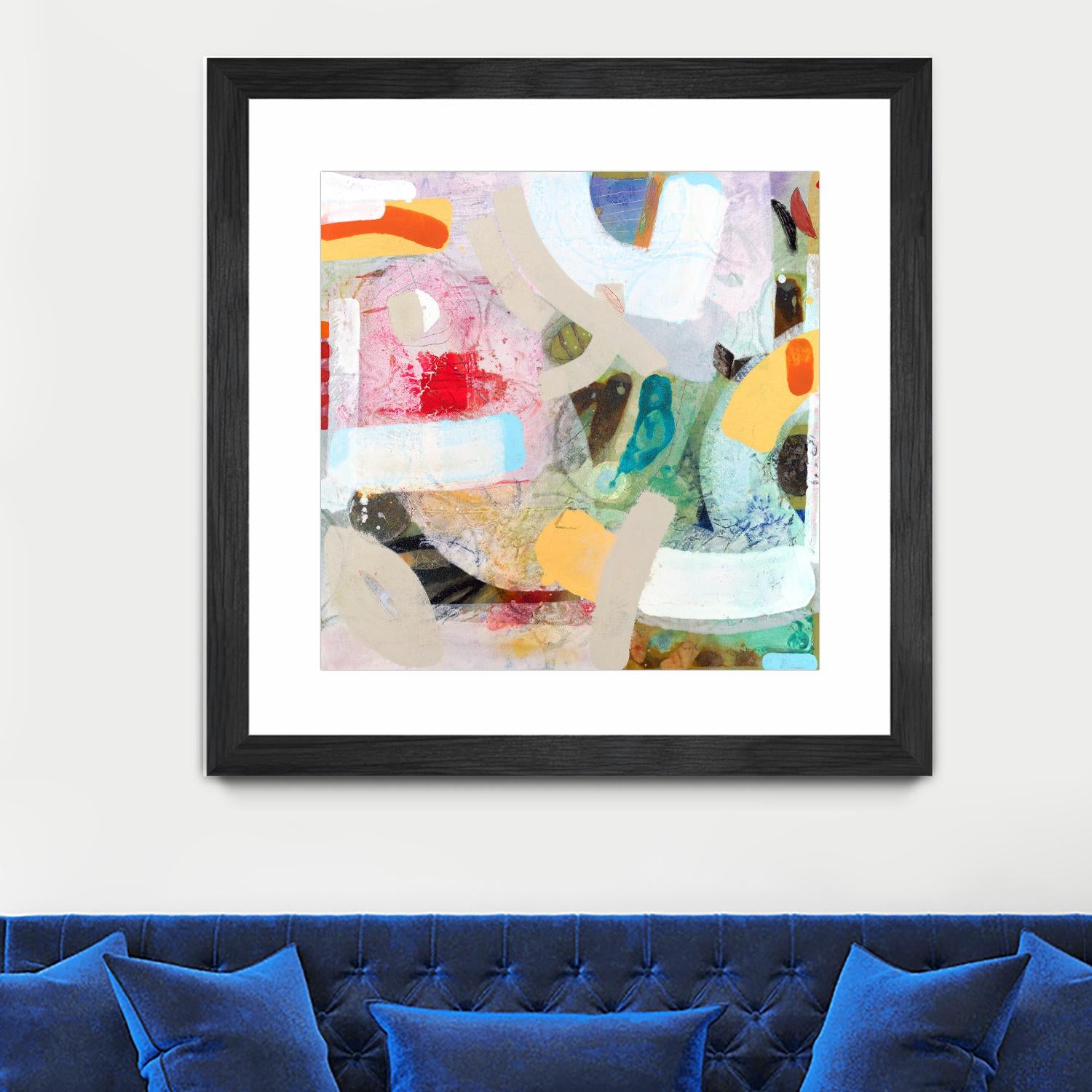 Changed My Mind 4 by Aleah Koury on GIANT ART - white abstract