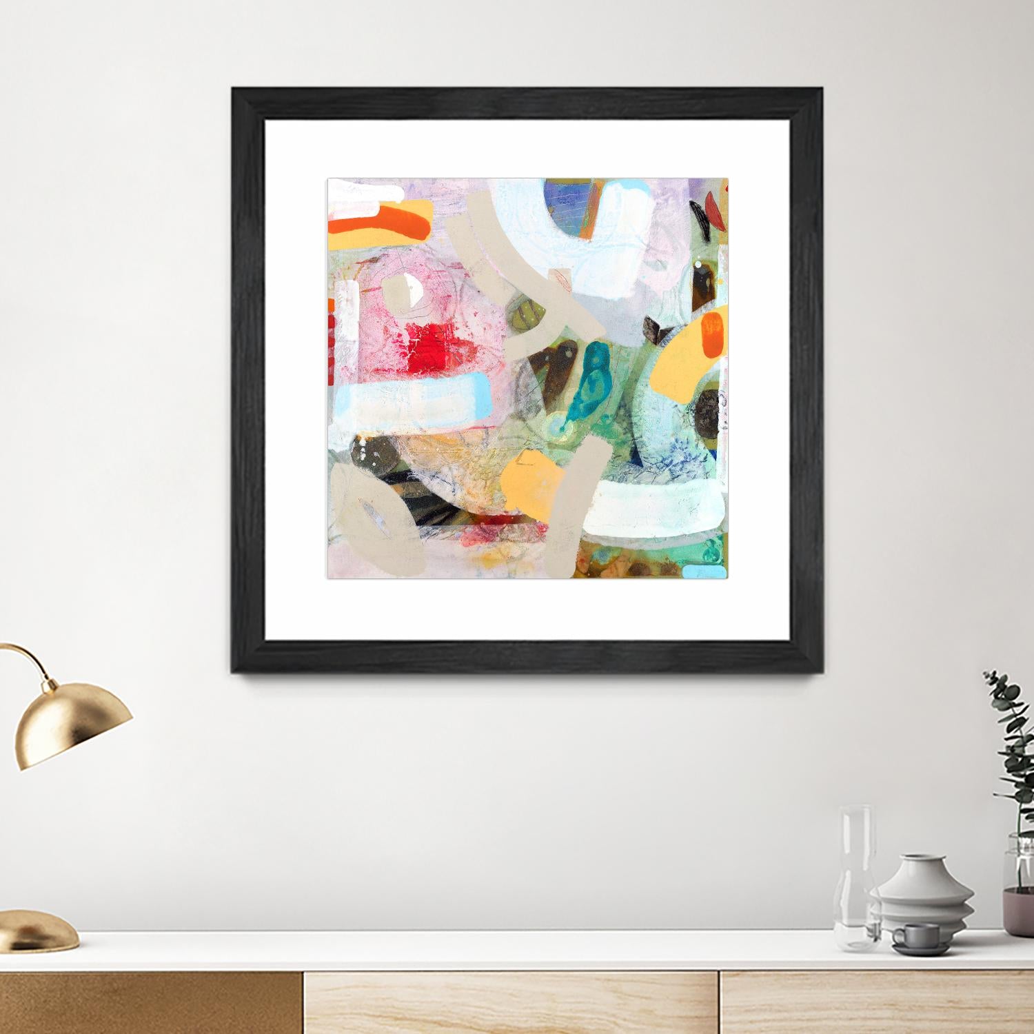 Changed My Mind 4 by Aleah Koury on GIANT ART - white abstract