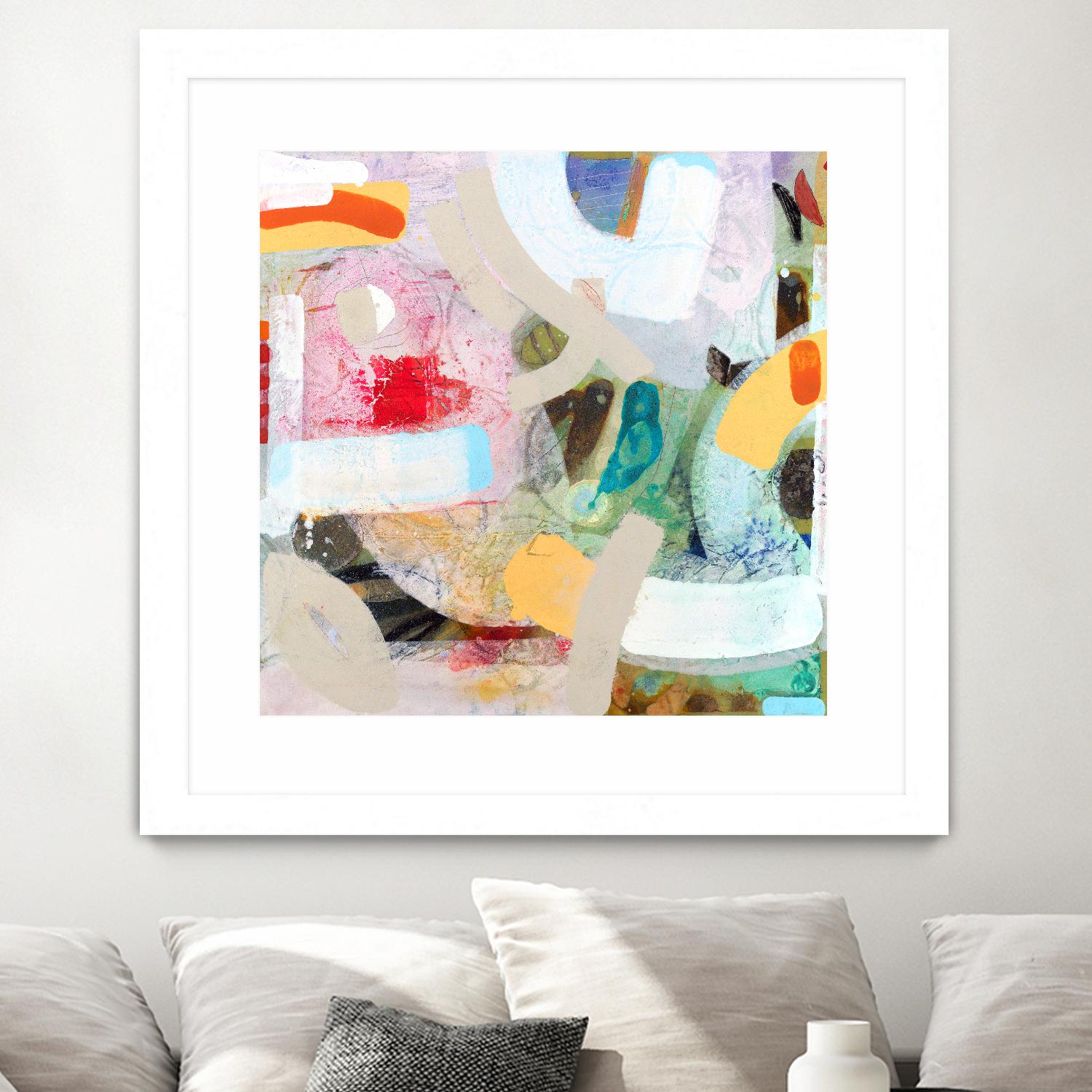 Changed My Mind 4 by Aleah Koury on GIANT ART - white abstract