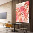 Cherry Fruitstripe Chain by Maggie Kleinpeter on GIANT ART - multicolor abstracts; contemporary