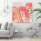 Cherry Fruitstripe Chain by Maggie Kleinpeter on GIANT ART - multicolor abstracts; contemporary