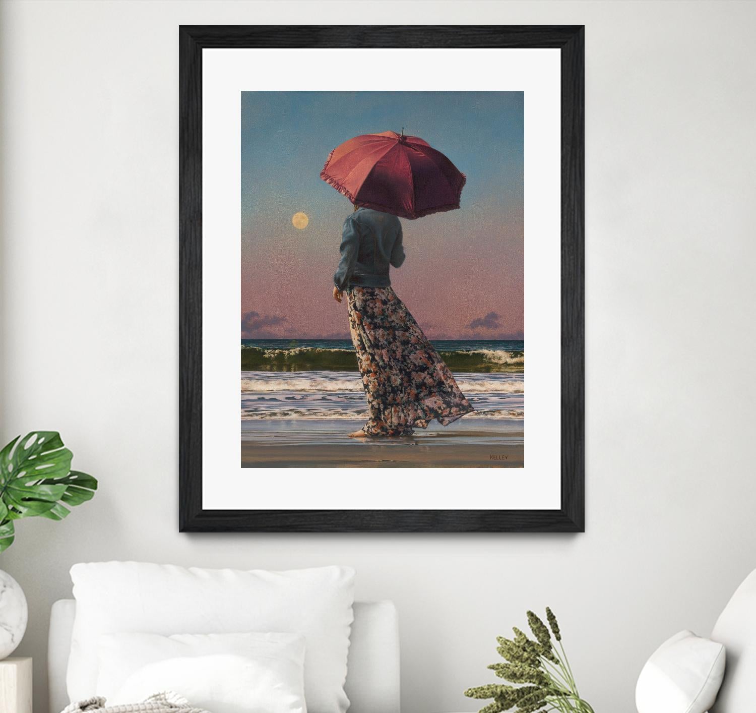 Romancing The Moon by Paul Kelley on GIANT ART - multicolor figurative