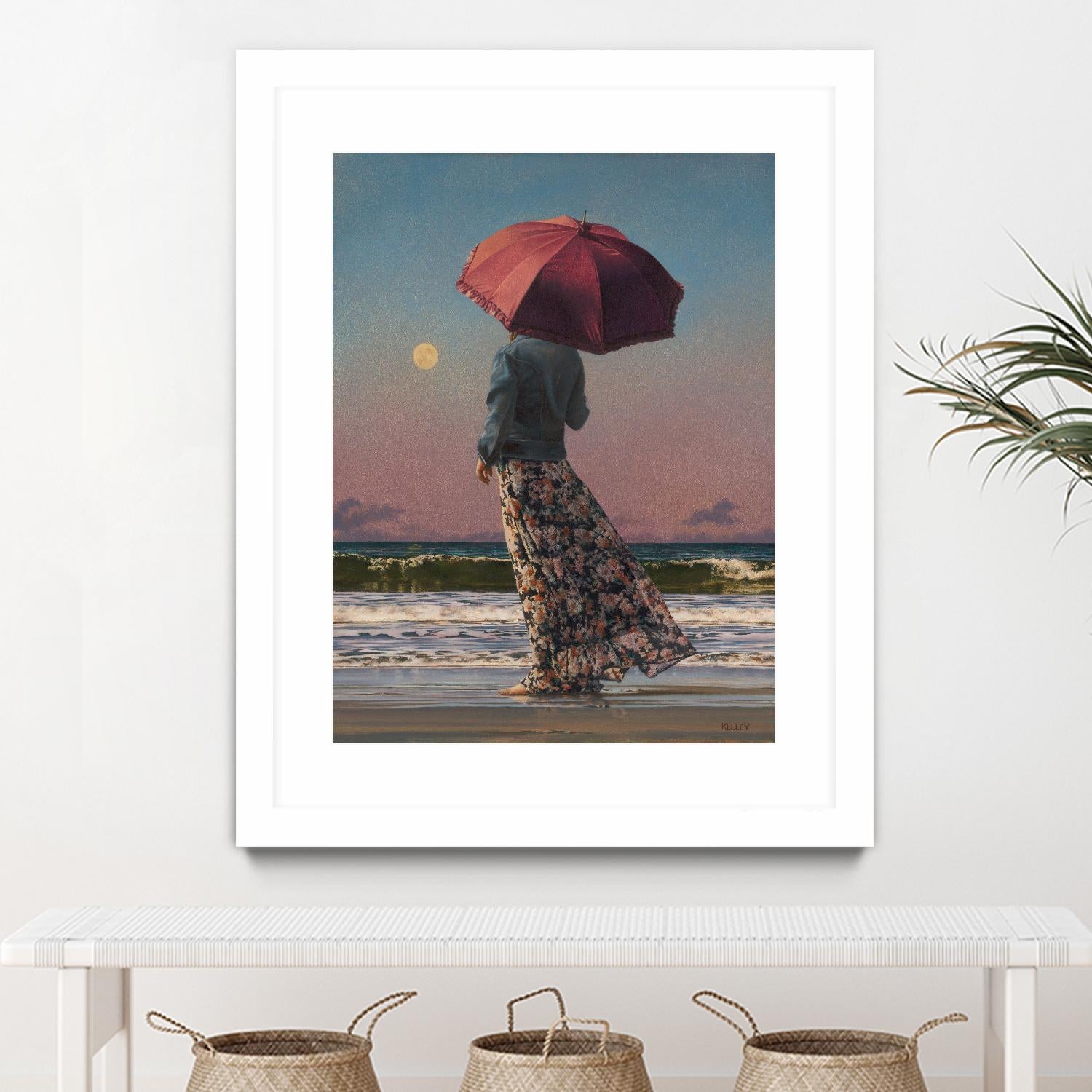 Romancing The Moon by Paul Kelley on GIANT ART - multicolor figurative