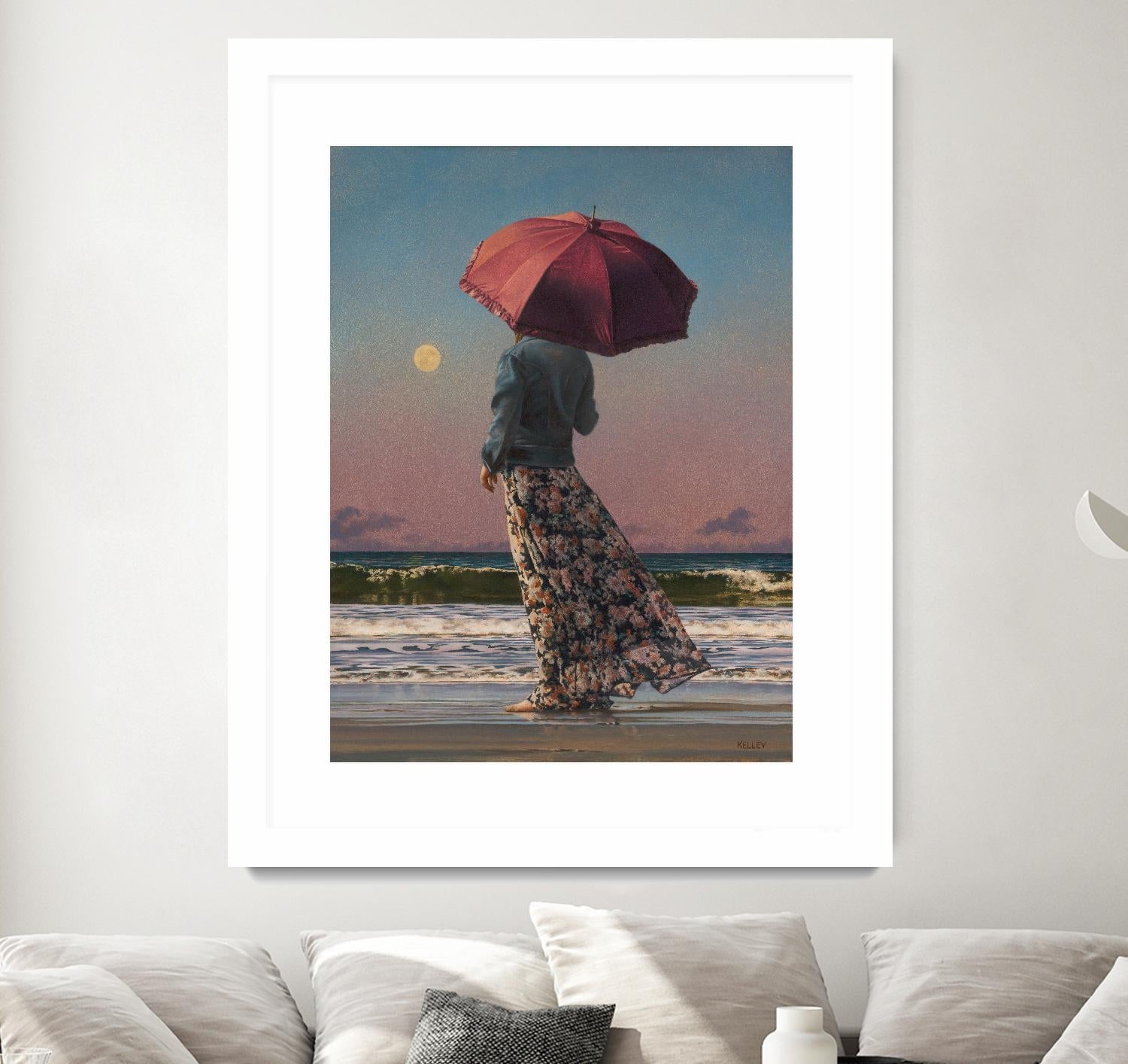 Romancing The Moon by Paul Kelley on GIANT ART - multicolor figurative