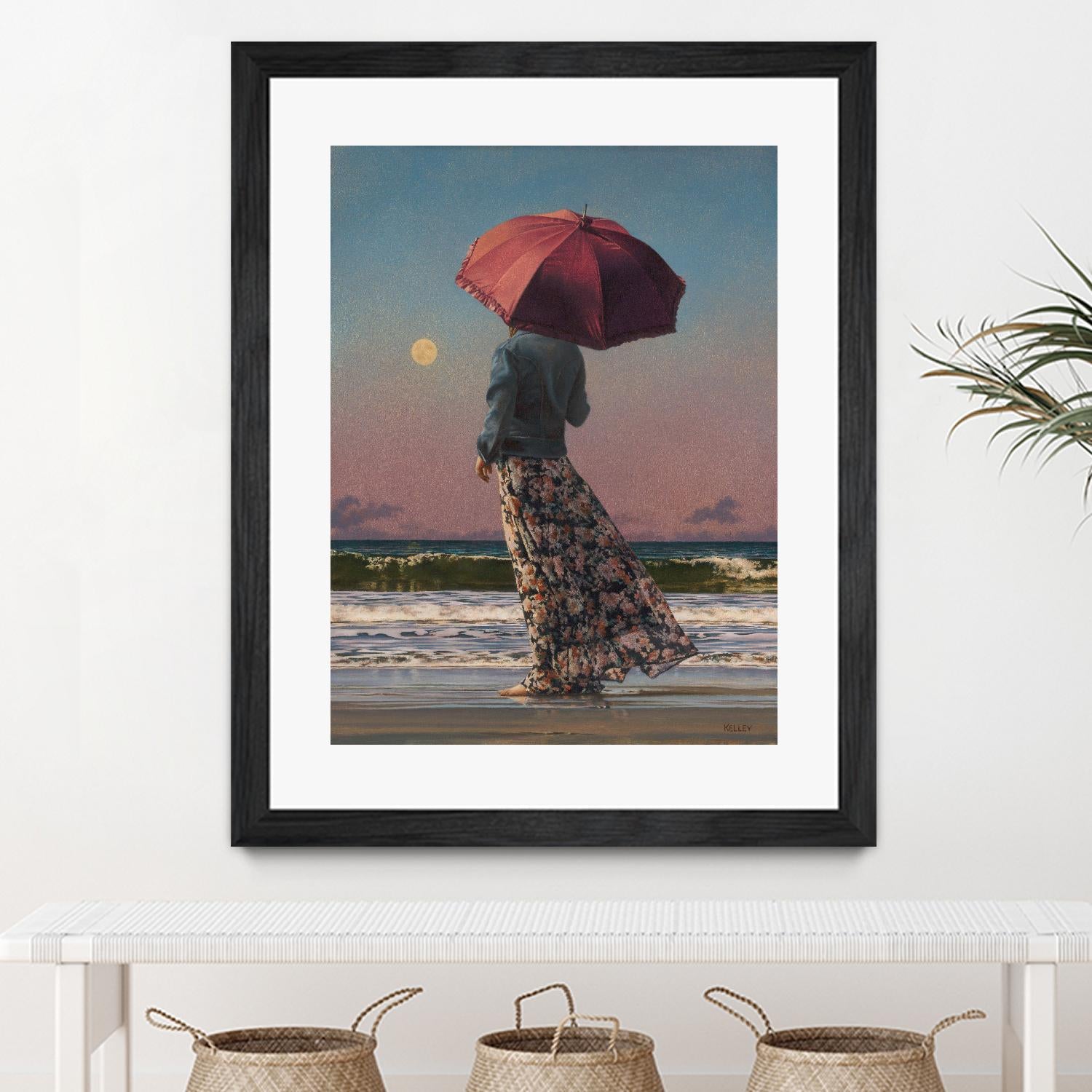 Romancing The Moon by Paul Kelley on GIANT ART - multicolor figurative