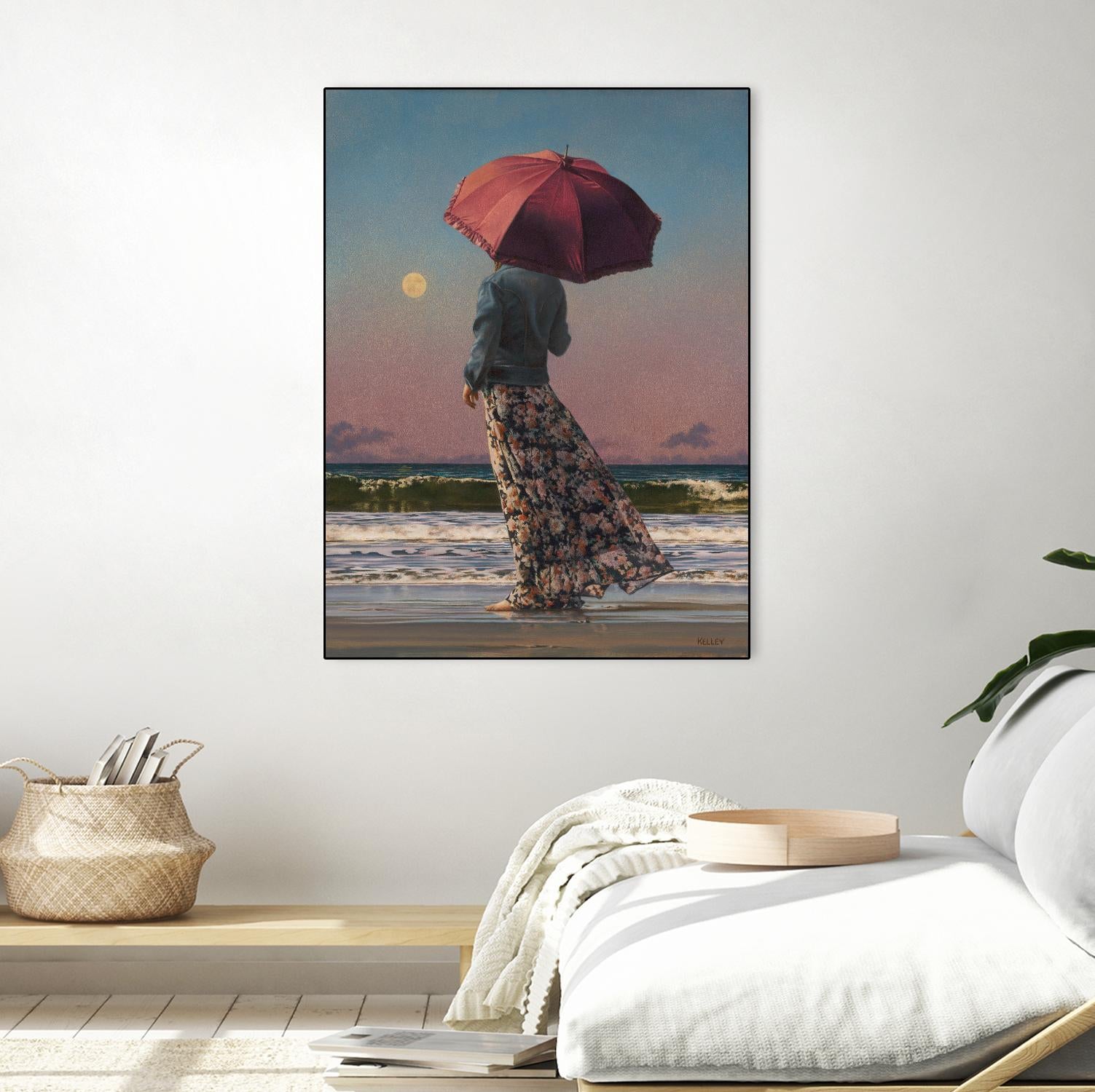 Romancing The Moon by Paul Kelley on GIANT ART - multicolor figurative