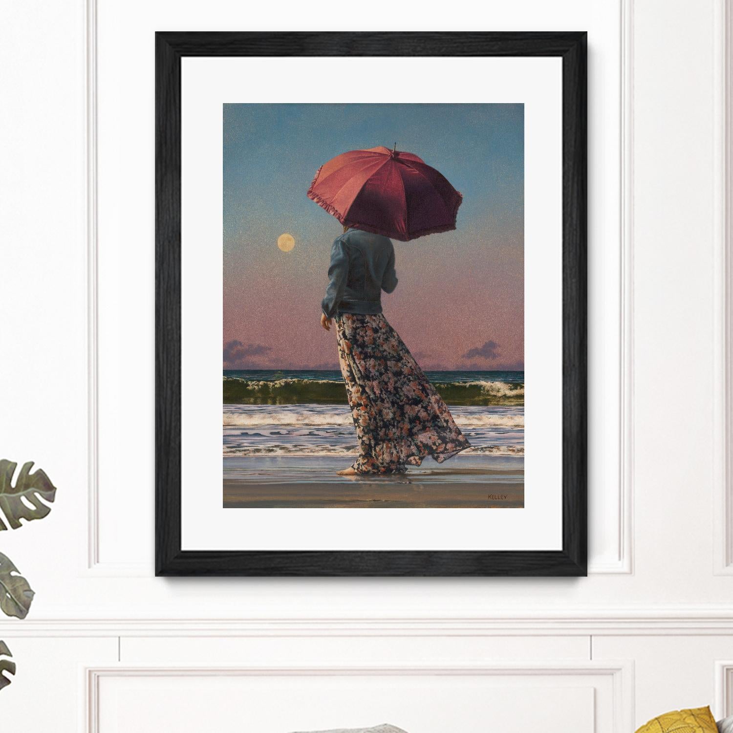 Romancing The Moon by Paul Kelley on GIANT ART - multicolor figurative