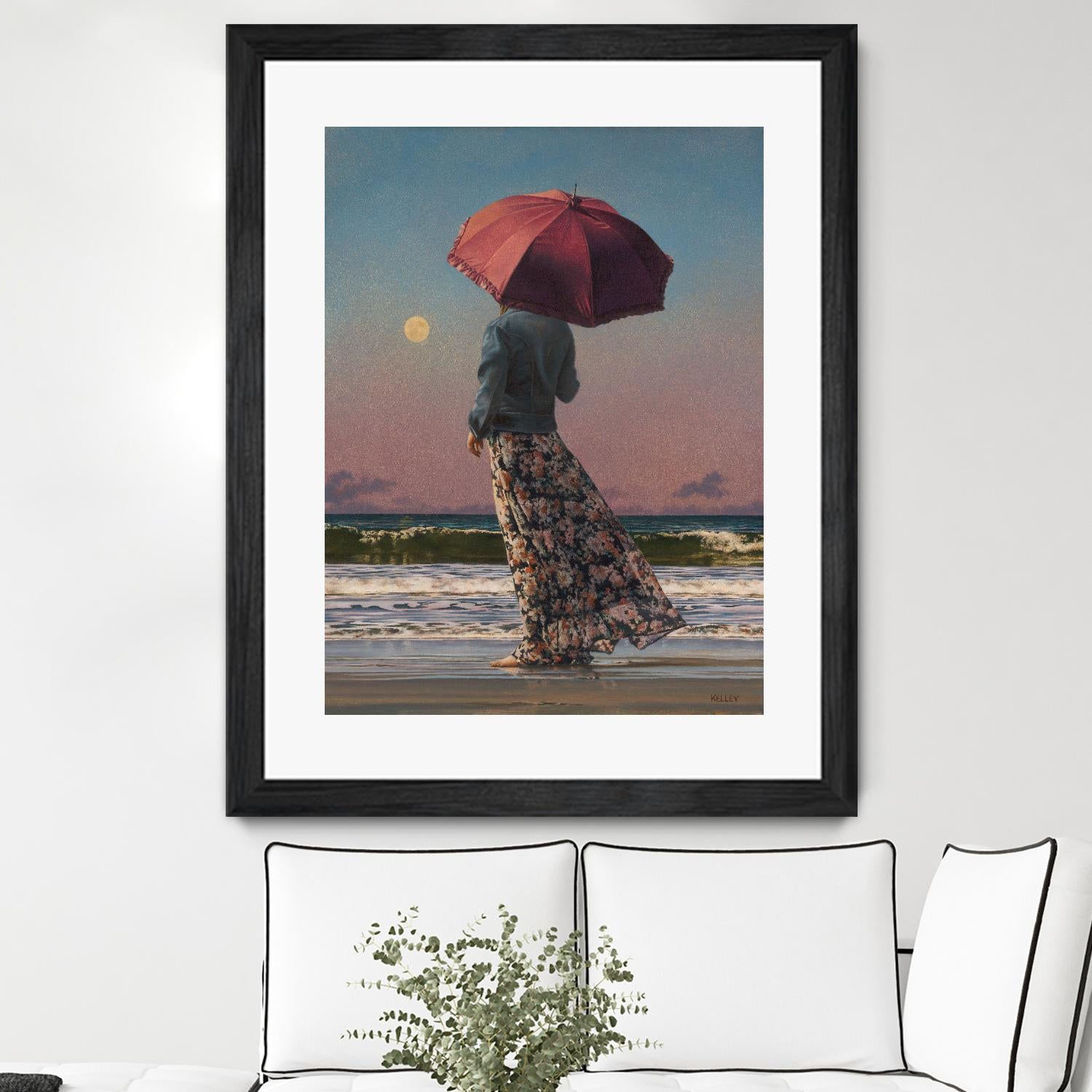 Romancing The Moon by Paul Kelley on GIANT ART - multicolor figurative