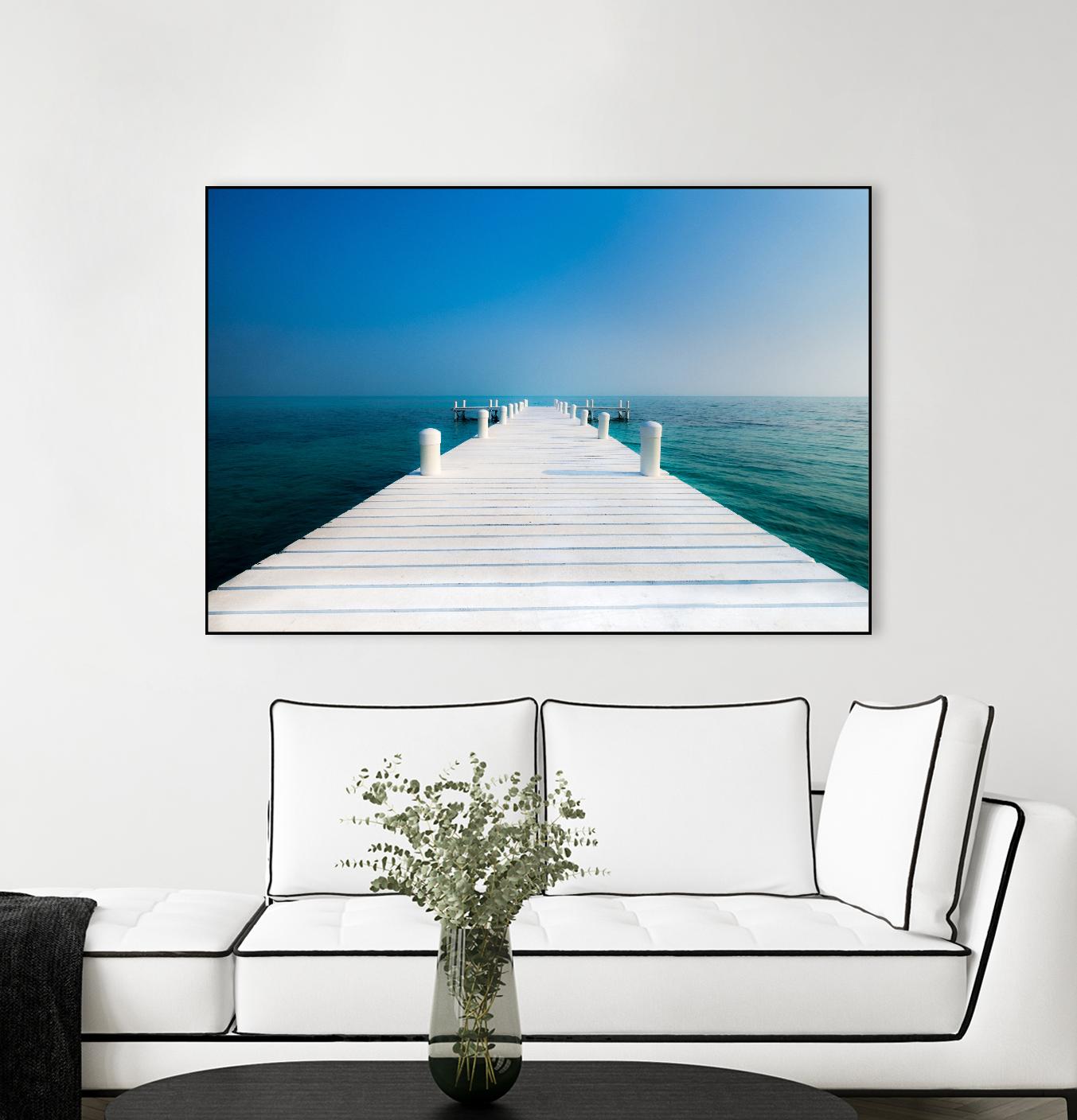 The  Pier by Vladimir Kostka on GIANT ART - multicolor photography; coastal; landscapes