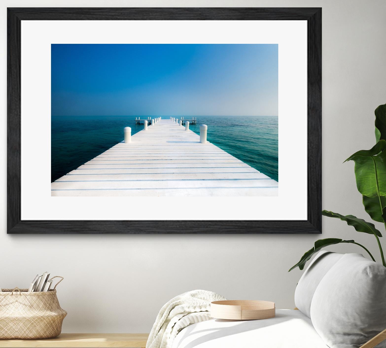 The  Pier by Vladimir Kostka on GIANT ART - multicolor photography; coastal; landscapes
