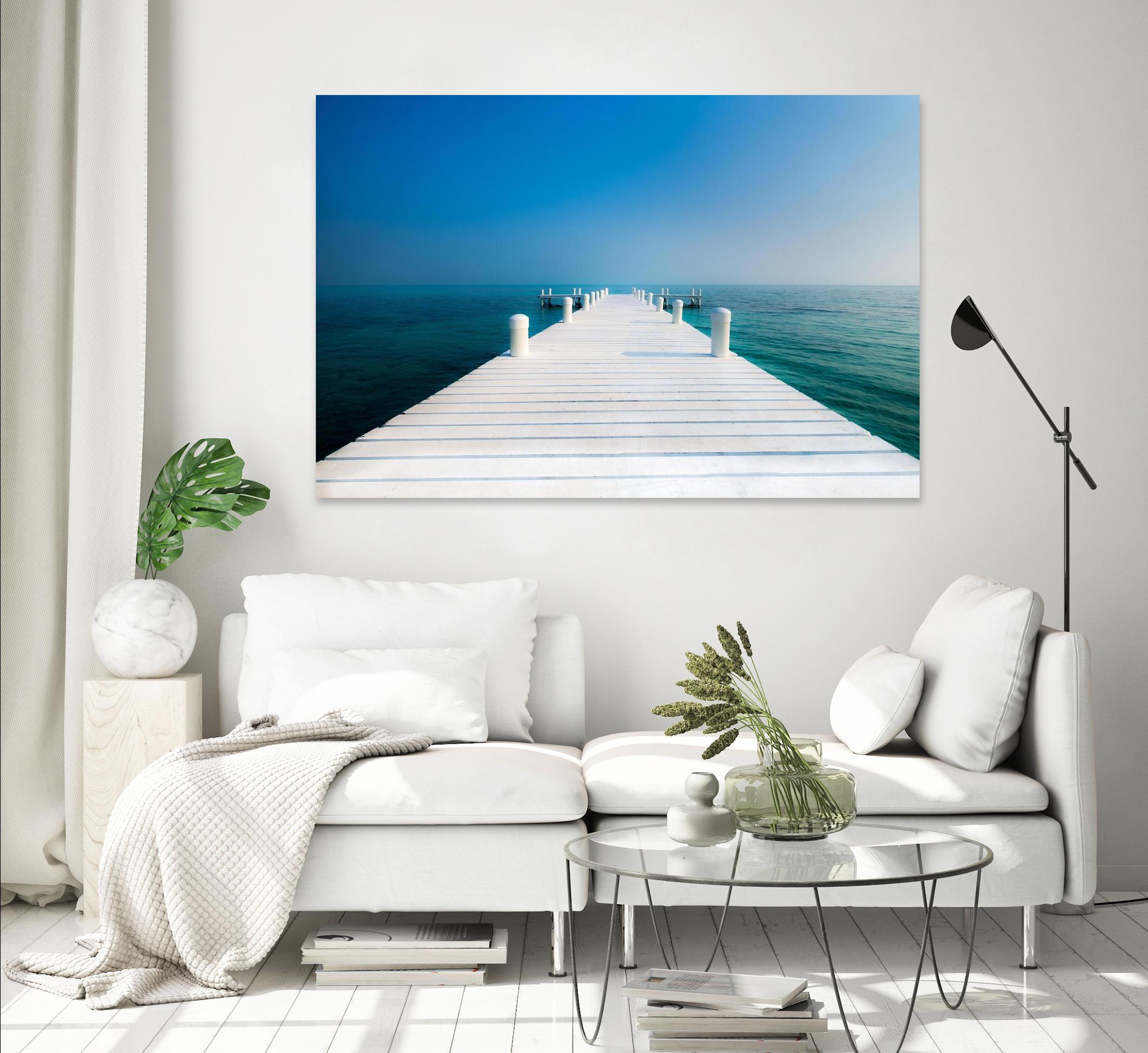 The  Pier by Vladimir Kostka on GIANT ART - multicolor photography; coastal; landscapes