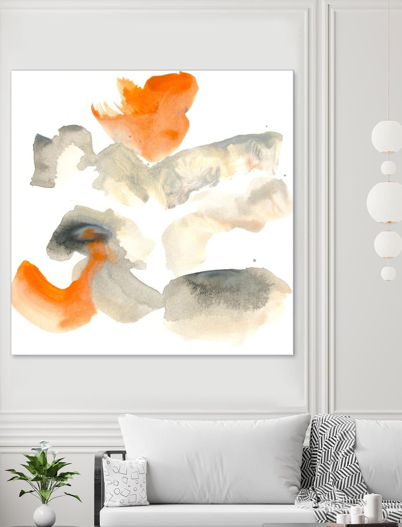 Hang Loose I by Iris Lehnhardt on GIANT ART - multicolor contemporary; abstracts