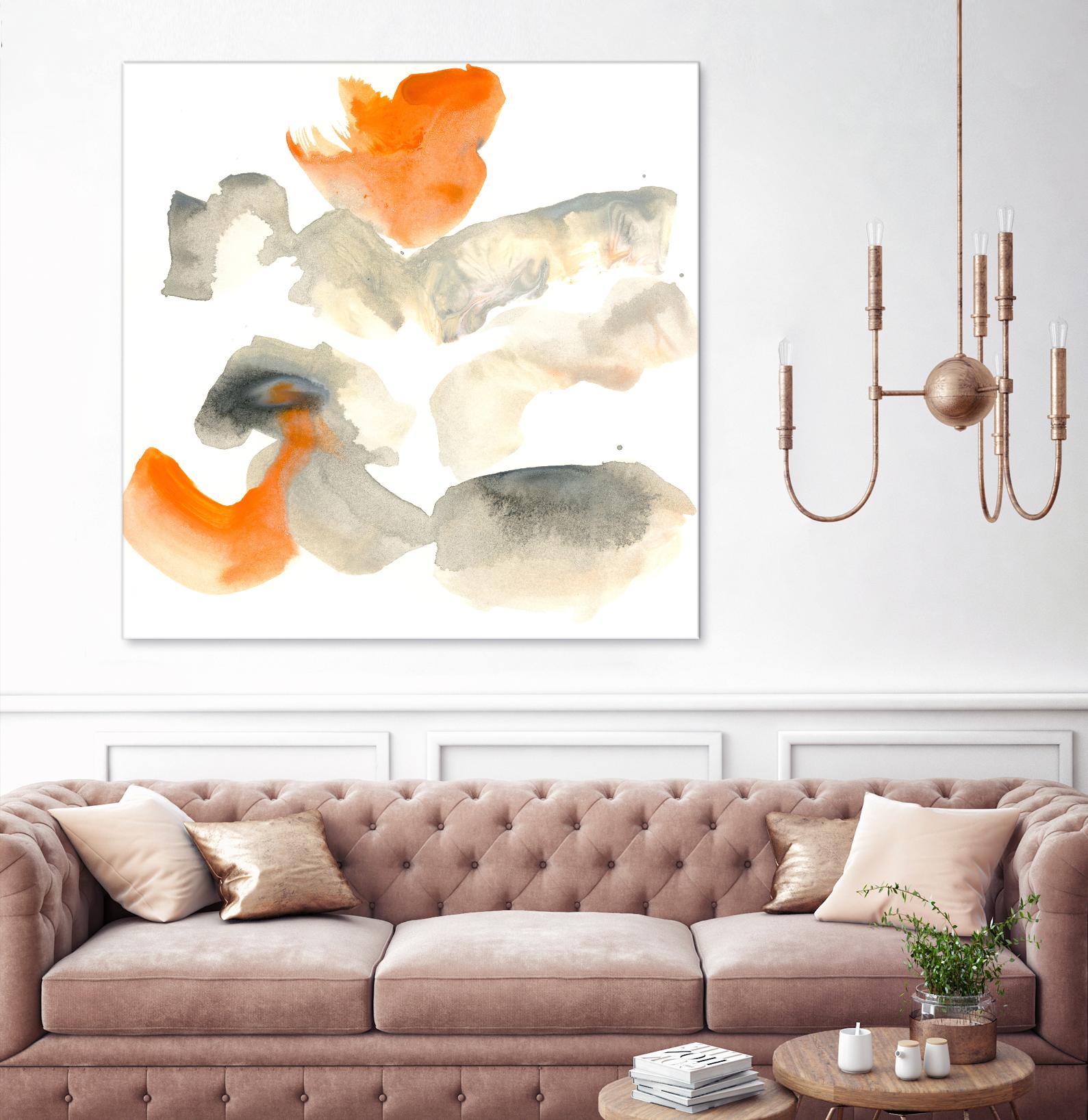 Hang Loose I by Iris Lehnhardt on GIANT ART - multicolor contemporary; abstracts