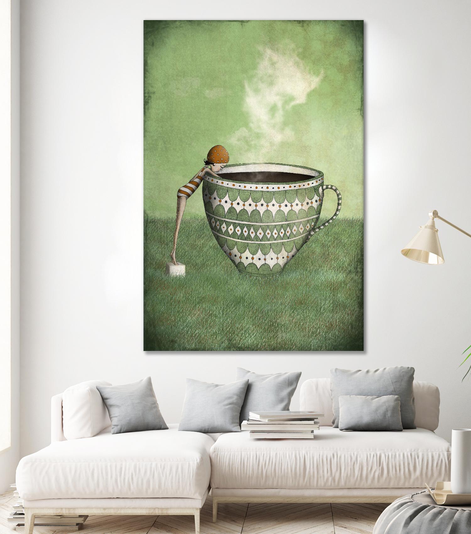 Too Hot by Maja Lindberg on GIANT ART - multicolor urban/pop surrealism; children