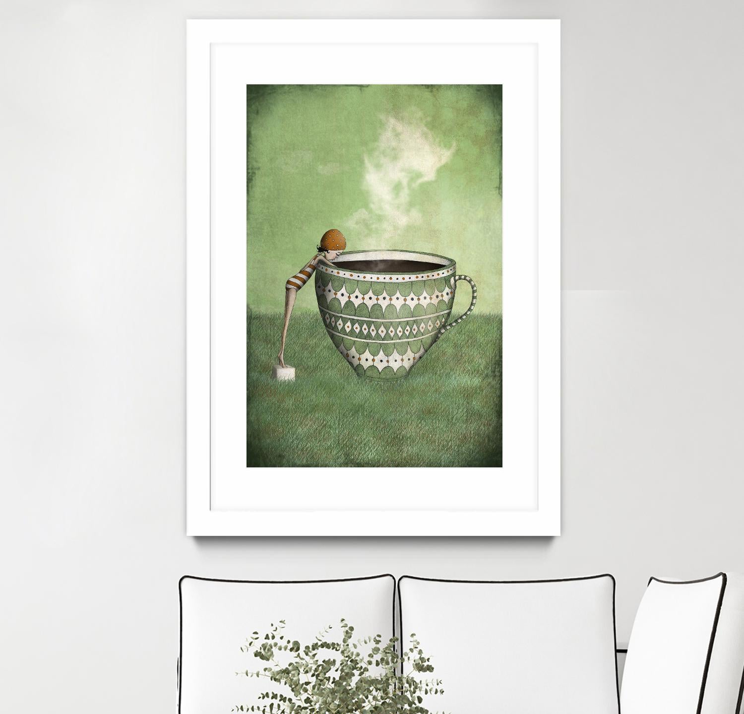 Too Hot by Maja Lindberg on GIANT ART - multicolor urban/pop surrealism; children