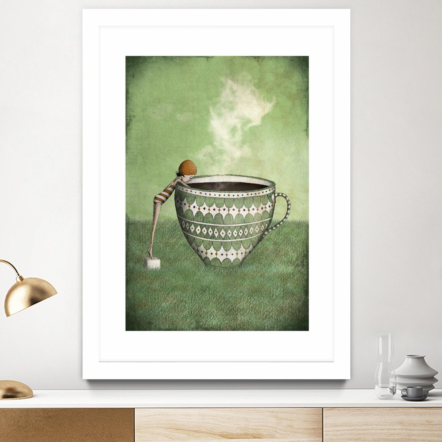 Too Hot by Maja Lindberg on GIANT ART - multicolor urban/pop surrealism; children