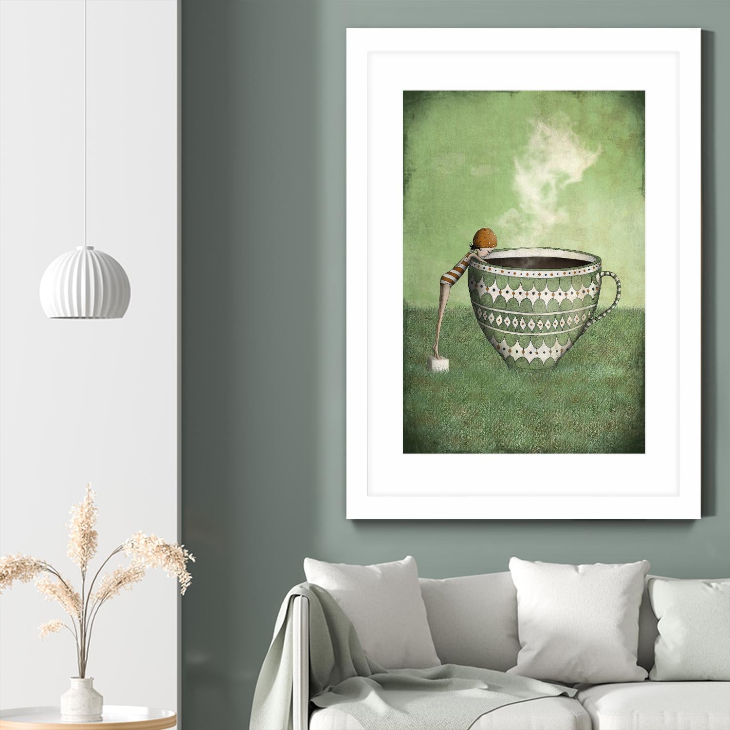 Too Hot by Maja Lindberg on GIANT ART - multicolor urban/pop surrealism; children