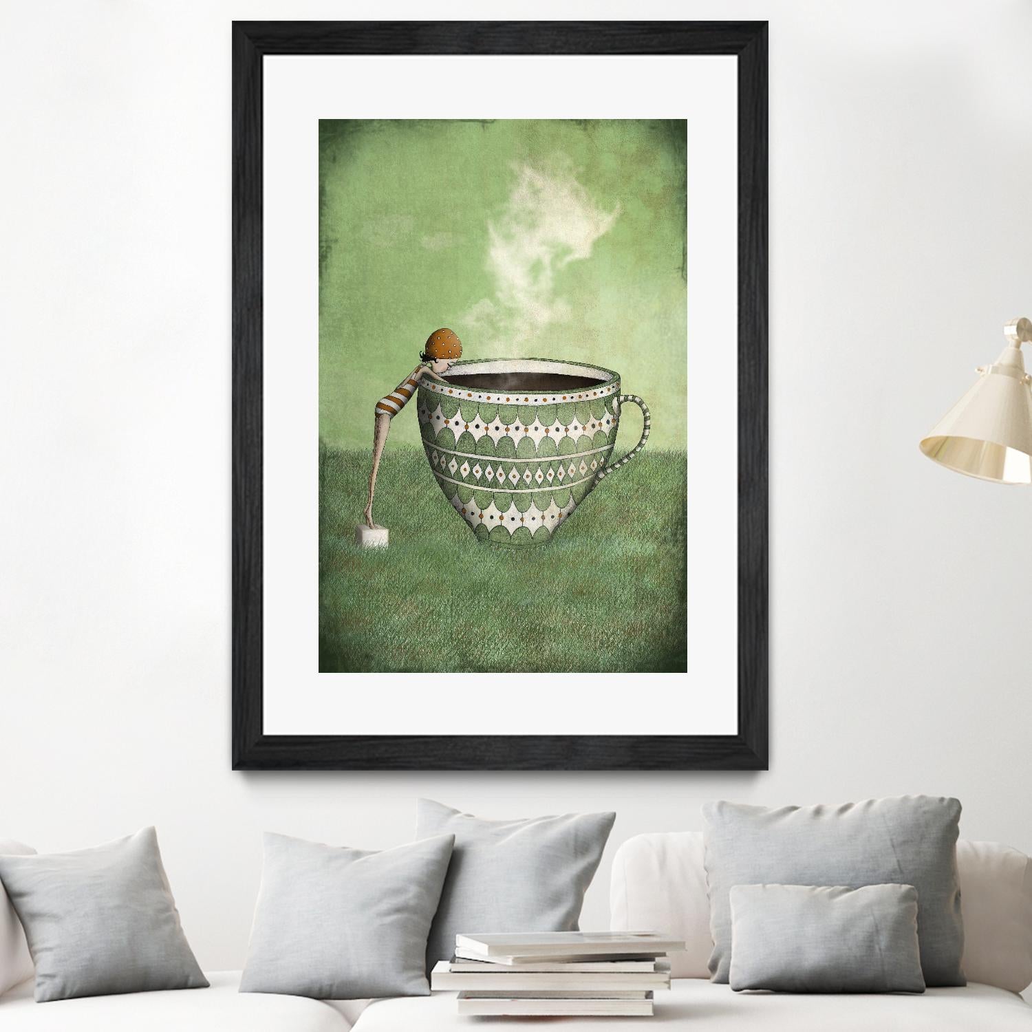 Too Hot by Maja Lindberg on GIANT ART - multicolor urban/pop surrealism; children