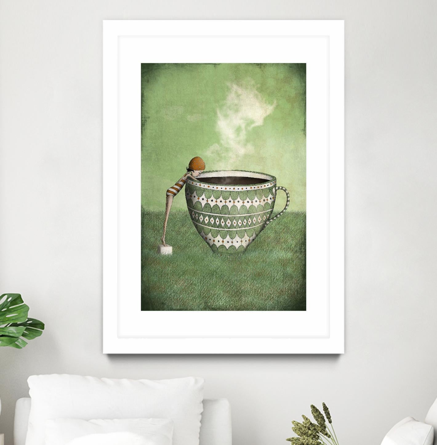 Too Hot by Maja Lindberg on GIANT ART - multicolor urban/pop surrealism; children