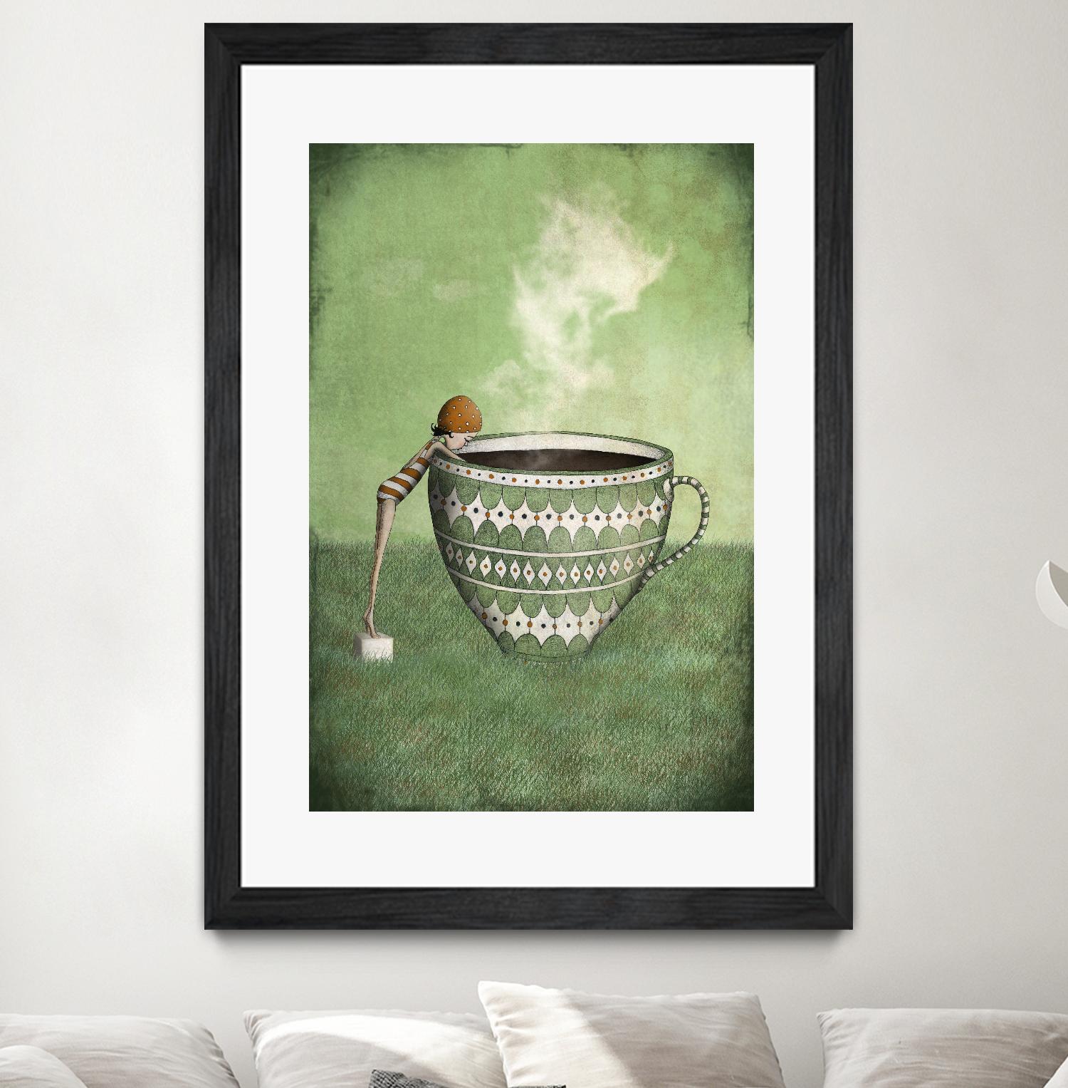 Too Hot by Maja Lindberg on GIANT ART - multicolor urban/pop surrealism; children