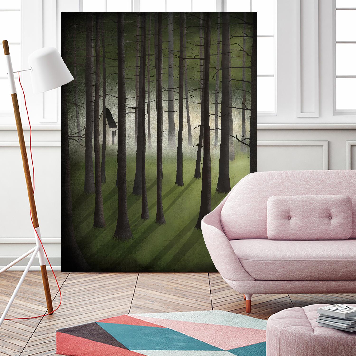 Glade by Maja Lindberg on GIANT ART - multicolor urban/pop surrealism; children; animals