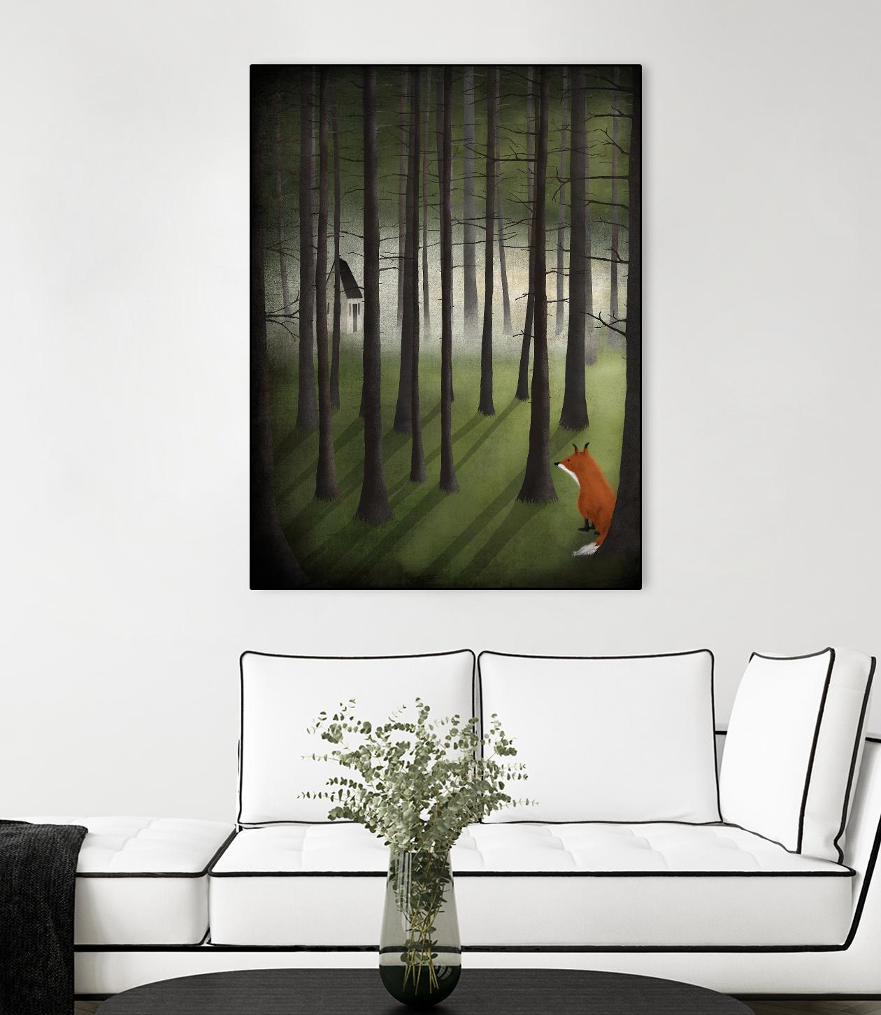 Glade by Maja Lindberg on GIANT ART - multicolor urban/pop surrealism; children; animals