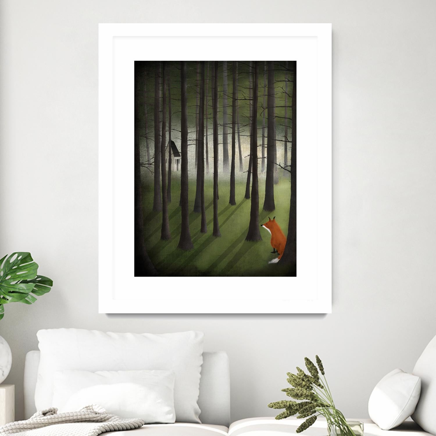 Glade by Maja Lindberg on GIANT ART - multicolor urban/pop surrealism; children; animals