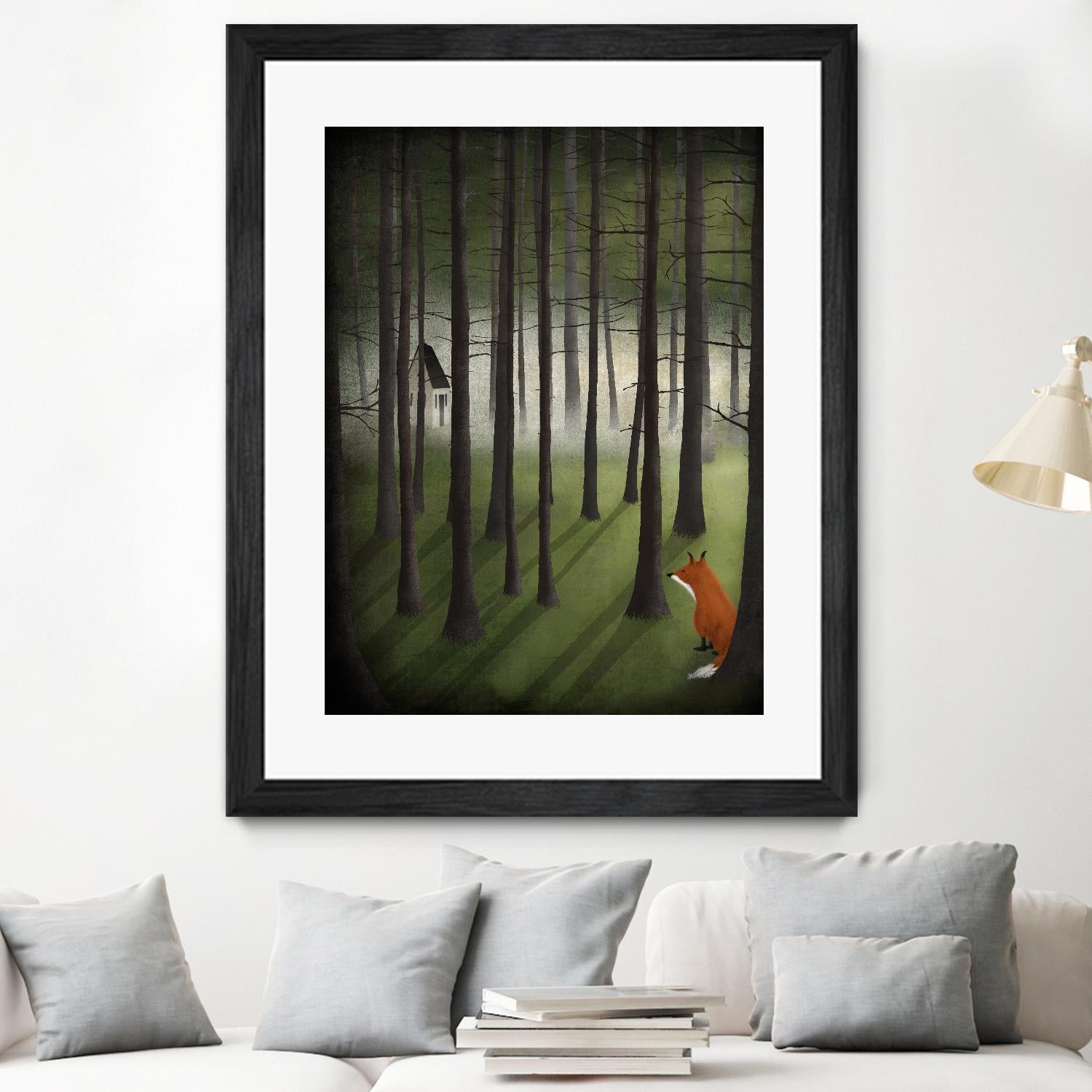 Glade by Maja Lindberg on GIANT ART - multicolor urban/pop surrealism; children; animals