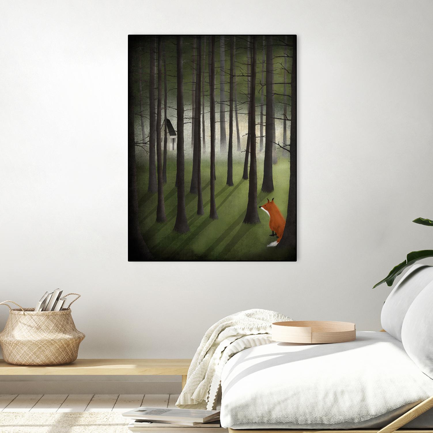 Glade by Maja Lindberg on GIANT ART - multicolor urban/pop surrealism; children; animals