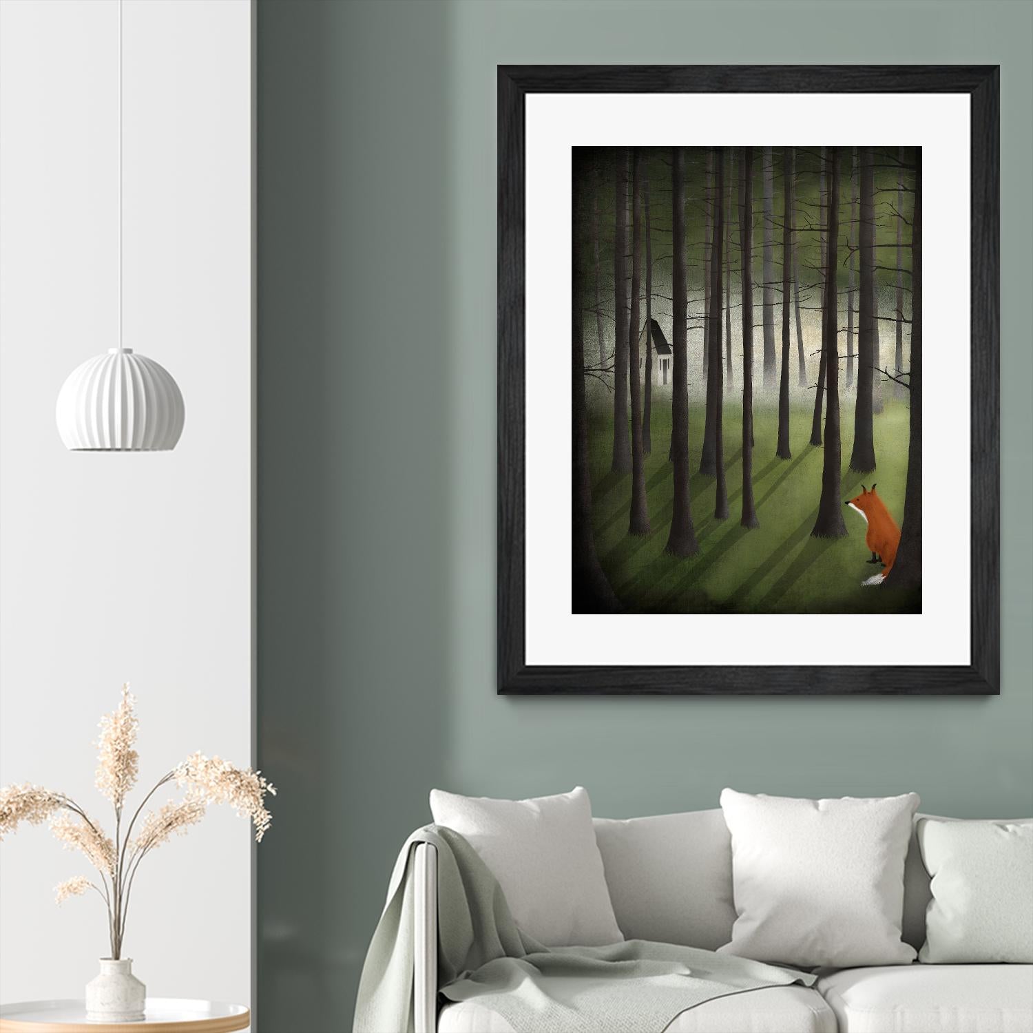 Glade by Maja Lindberg on GIANT ART - multicolor urban/pop surrealism; children; animals