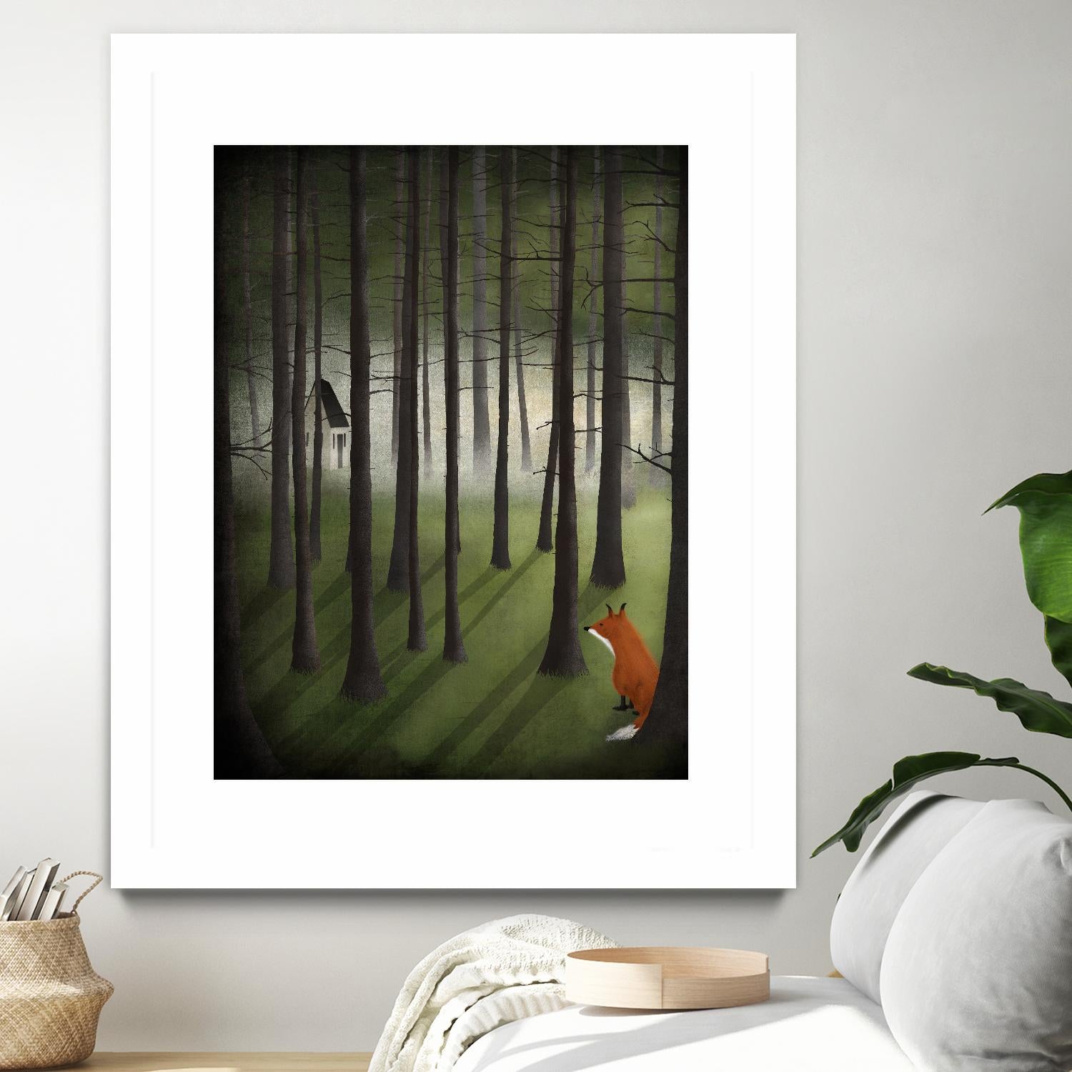 Glade by Maja Lindberg on GIANT ART - multicolor urban/pop surrealism; children; animals