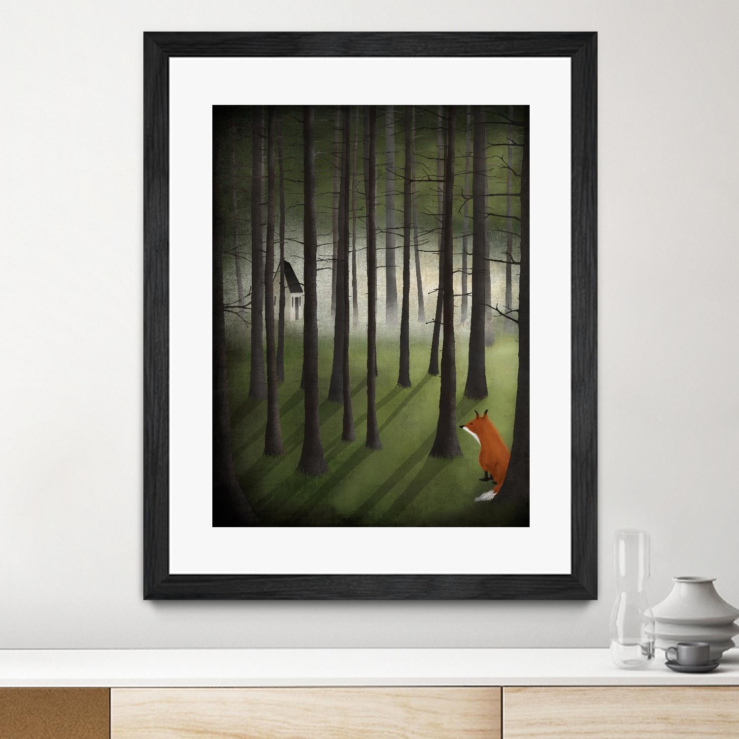 Glade by Maja Lindberg on GIANT ART - multicolor urban/pop surrealism; children; animals