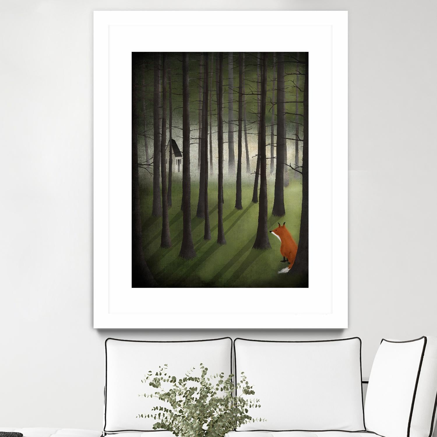 Glade by Maja Lindberg on GIANT ART - multicolor urban/pop surrealism; children; animals