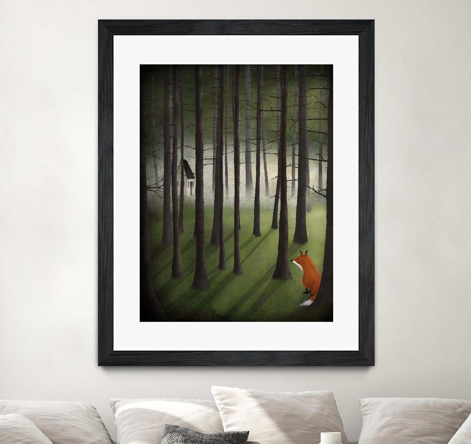 Glade by Maja Lindberg on GIANT ART - multicolor urban/pop surrealism; children; animals