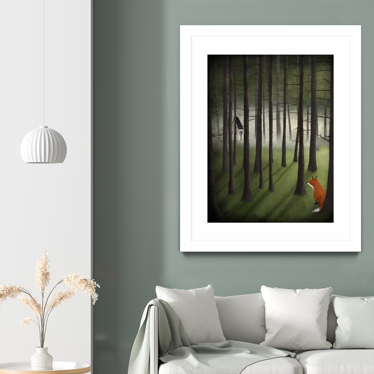 Glade by Maja Lindberg on GIANT ART - multicolor urban/pop surrealism; children; animals