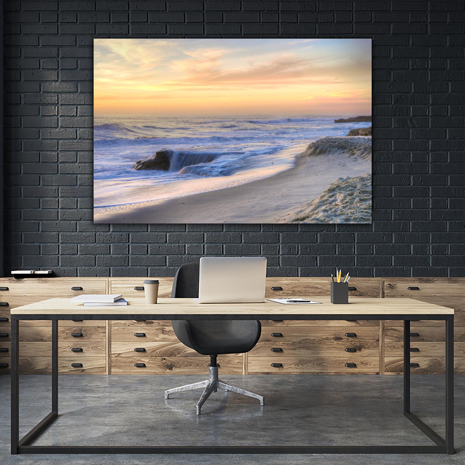 La Jolla Sunset by Dean Mayo on GIANT ART - multicolor photography; landscapes; coastal