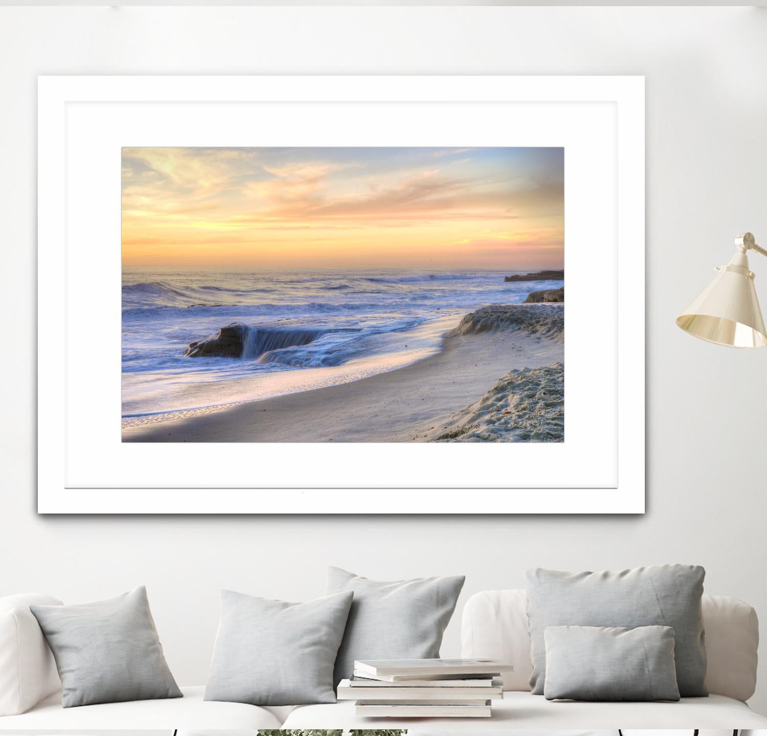 La Jolla Sunset by Dean Mayo on GIANT ART - multicolor photography; landscapes; coastal