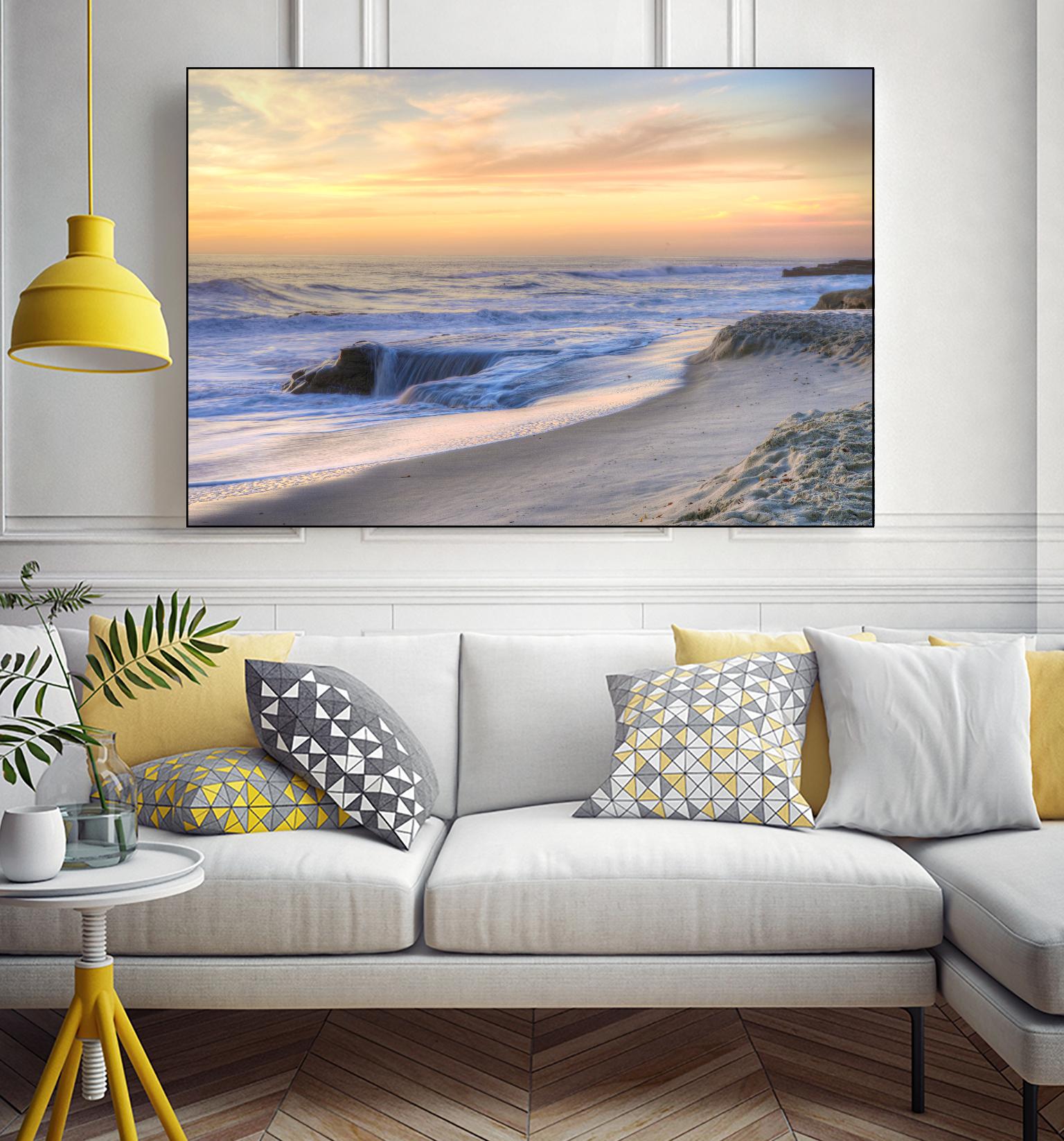 La Jolla Sunset by Dean Mayo on GIANT ART - multicolor photography; landscapes; coastal