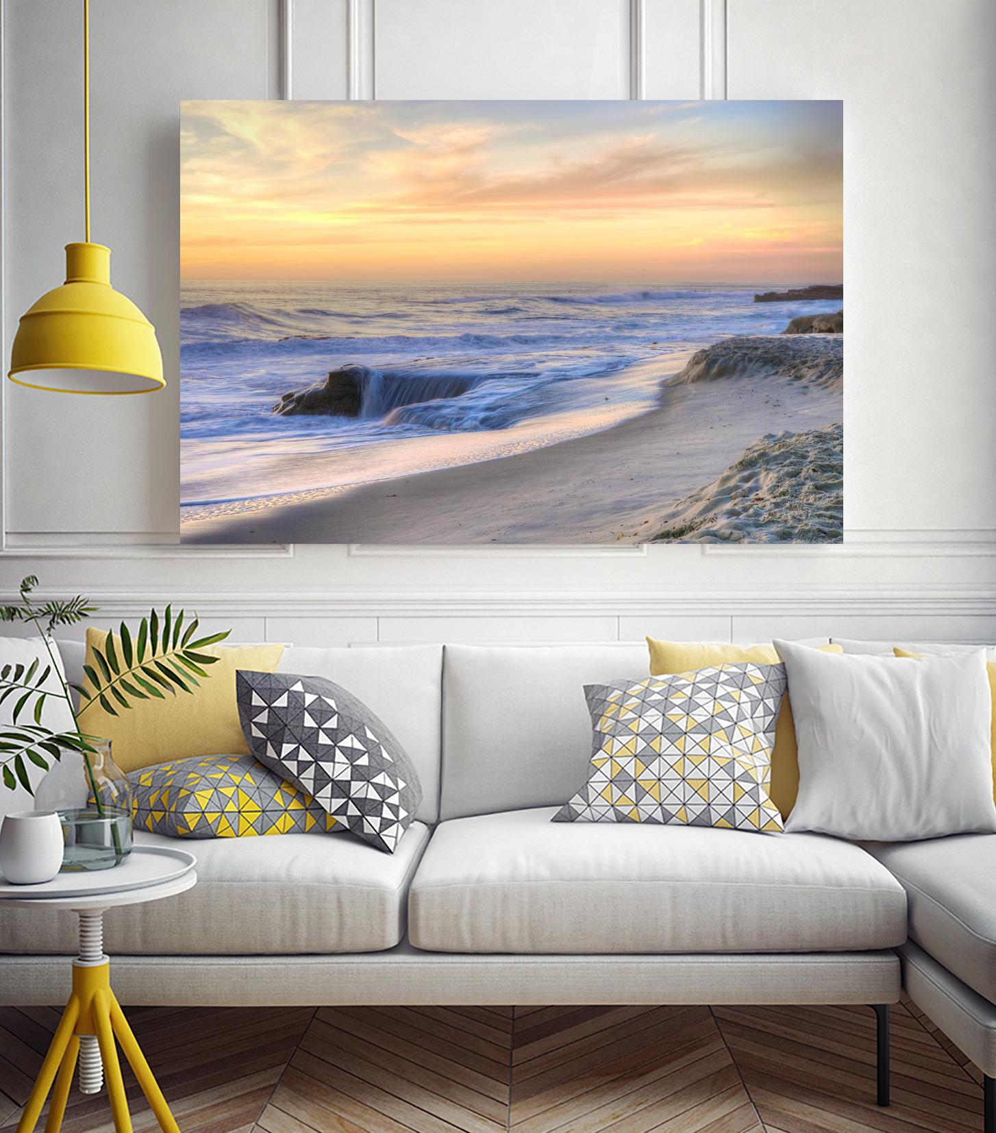 La Jolla Sunset by Dean Mayo on GIANT ART - multicolor photography; landscapes; coastal