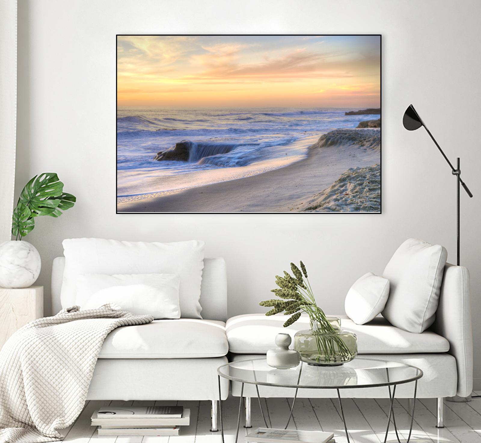 La Jolla Sunset by Dean Mayo on GIANT ART - multicolor photography; landscapes; coastal