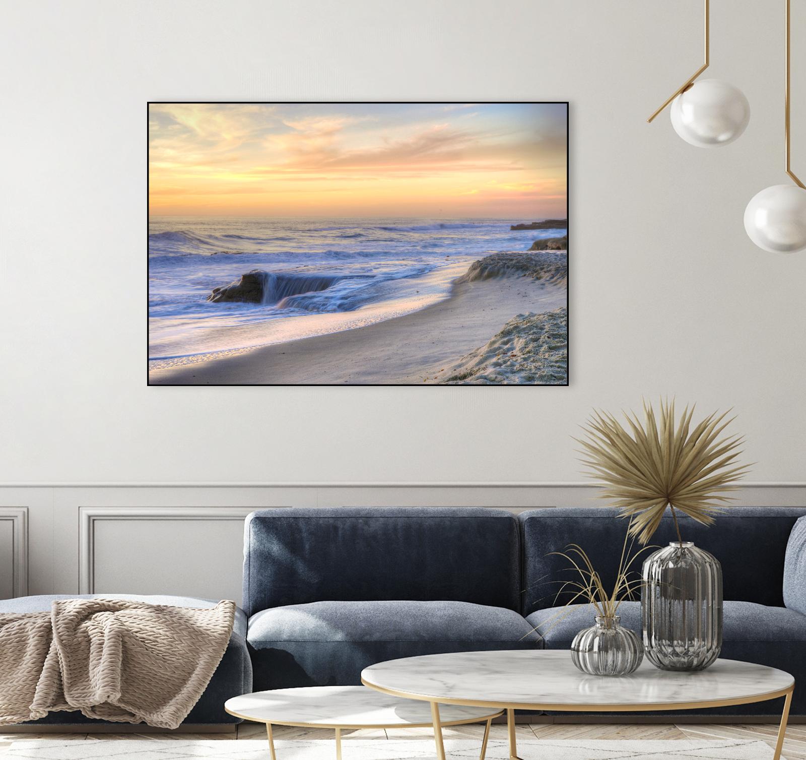 La Jolla Sunset by Dean Mayo on GIANT ART - multicolor photography; landscapes; coastal