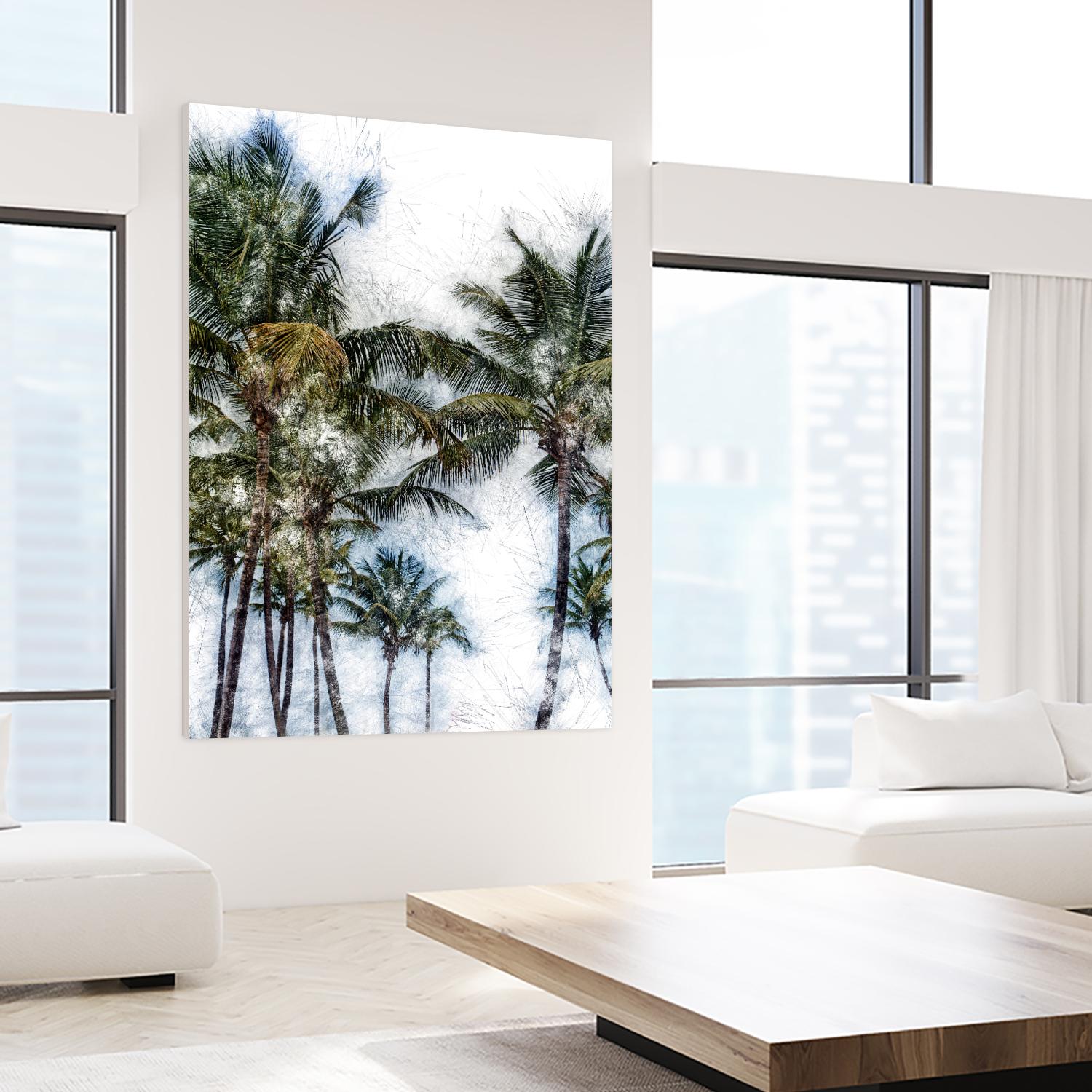 Dorado Palms 2 by Golie Miamee on GIANT ART - multicolor photography; landscapes