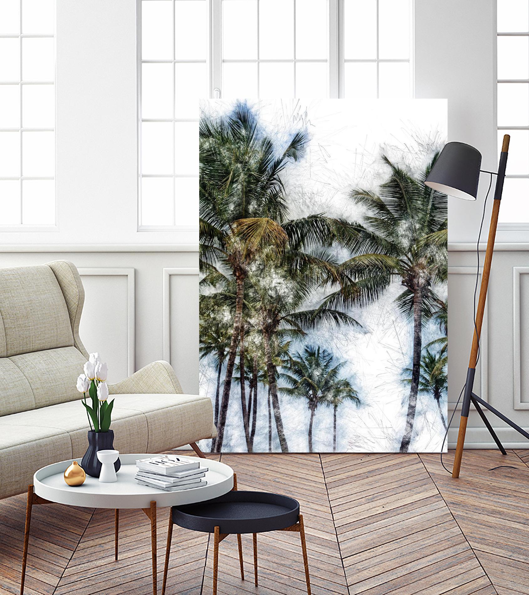 Dorado Palms 2 by Golie Miamee on GIANT ART - multicolor photography; landscapes