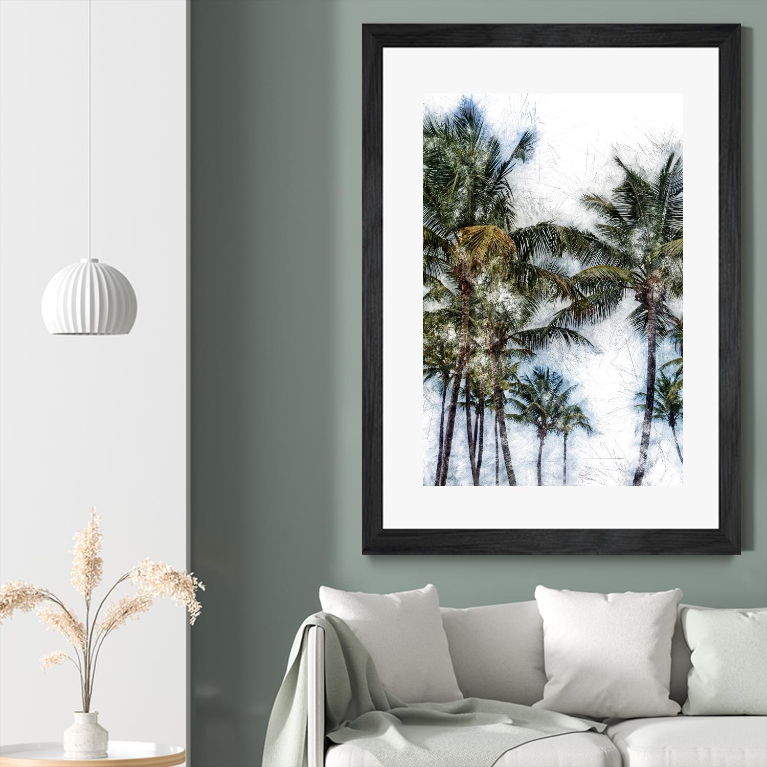 Dorado Palms 2 by Golie Miamee on GIANT ART - multicolor photography; landscapes