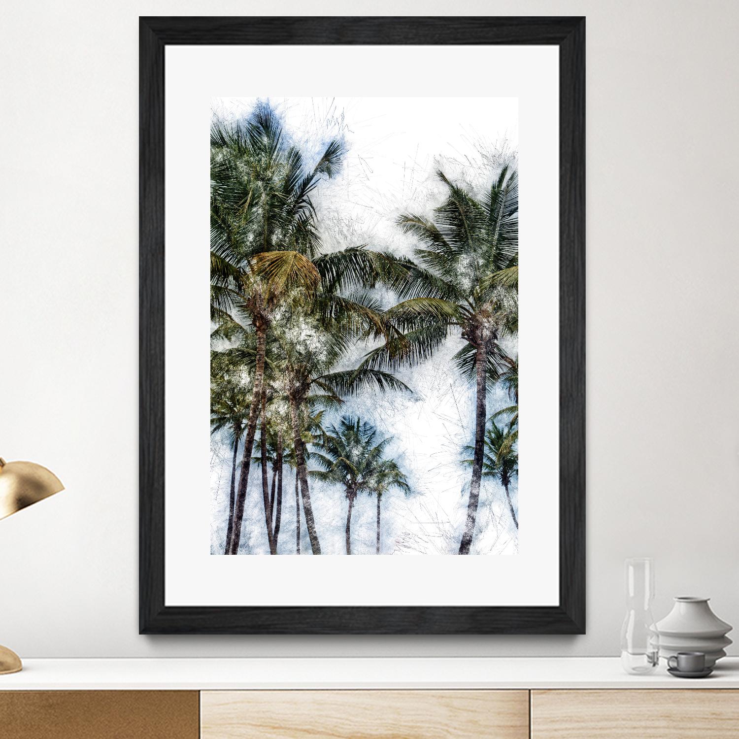 Dorado Palms 2 by Golie Miamee on GIANT ART - multicolor photography; landscapes