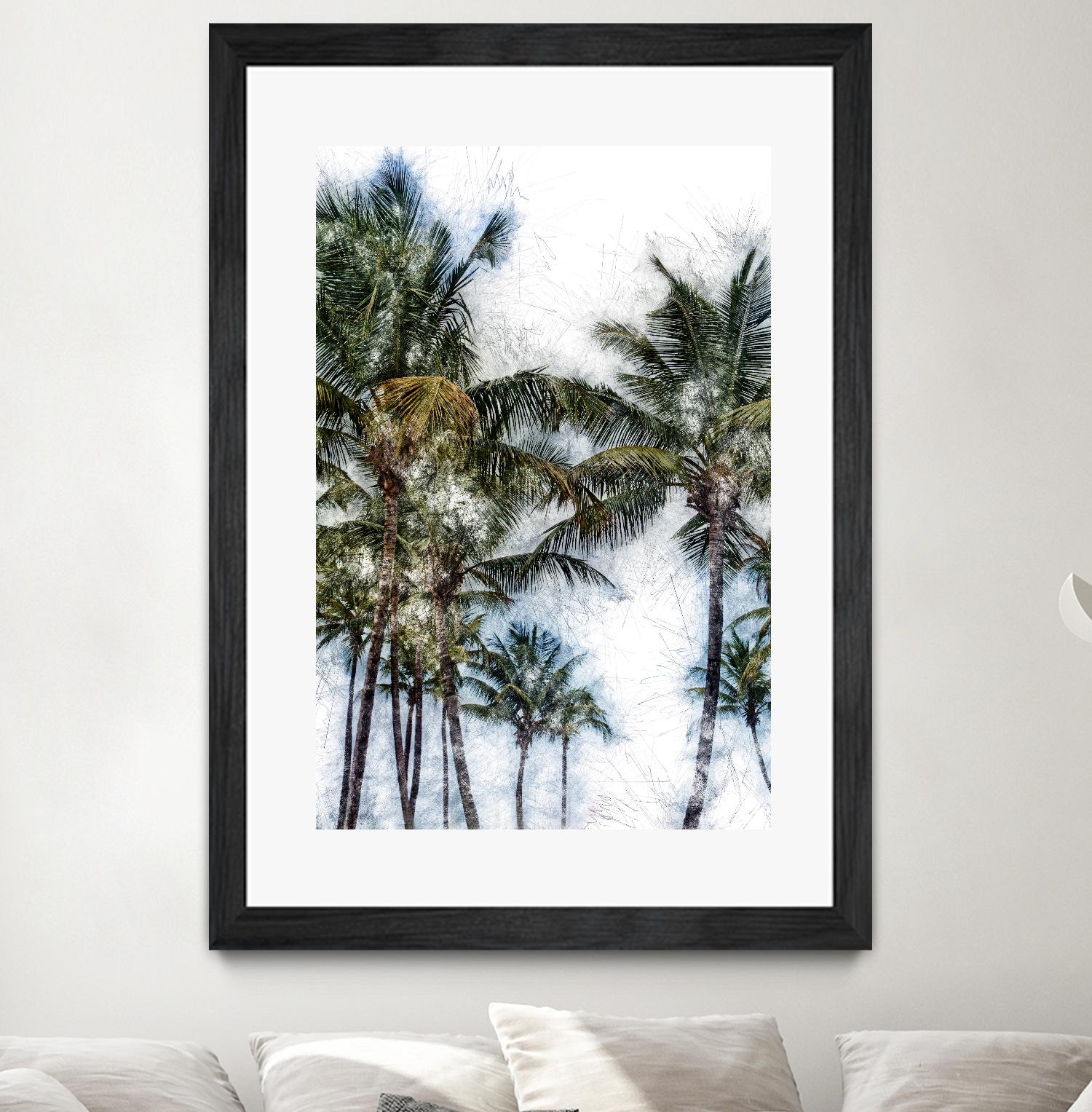 Dorado Palms 2 by Golie Miamee on GIANT ART - multicolor photography; landscapes
