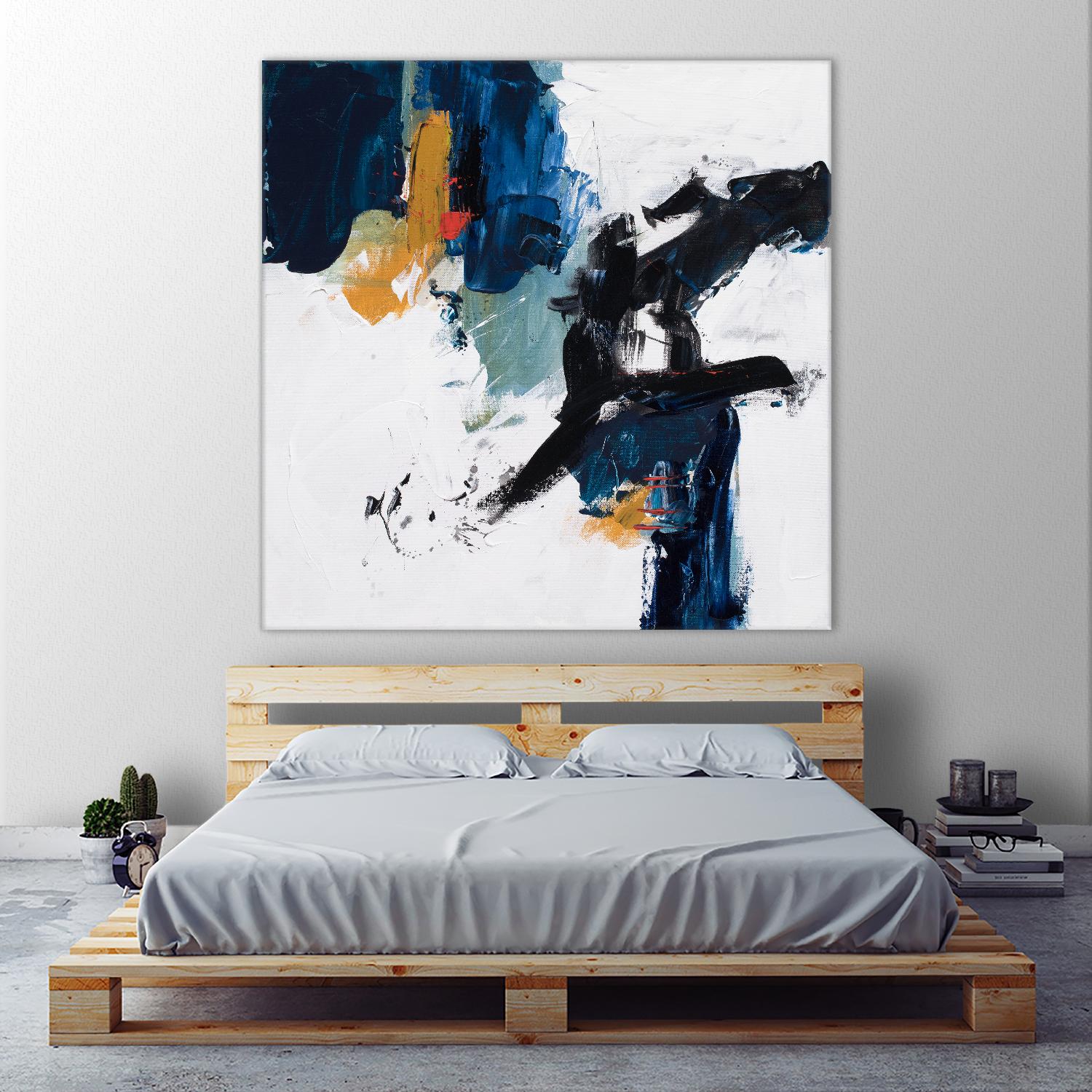 Go Big, Go Home by Suzanne McCourt on GIANT ART - abstracts abstracts