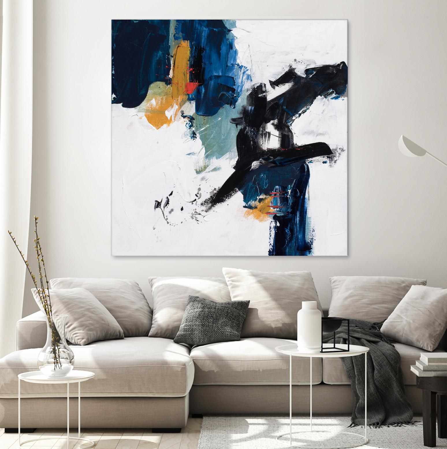 Go Big, Go Home by Suzanne McCourt on GIANT ART - abstracts abstracts