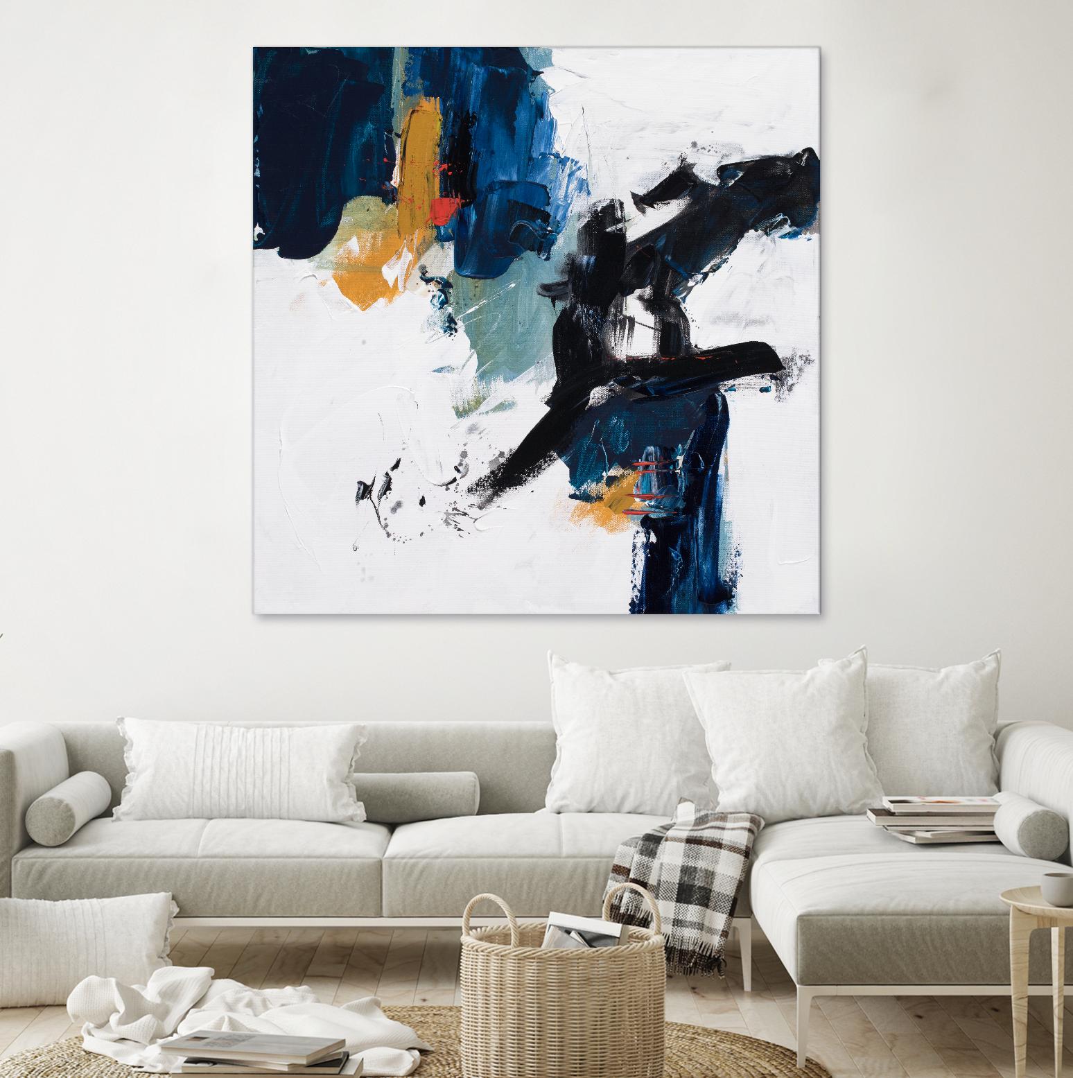 Go Big, Go Home by Suzanne McCourt on GIANT ART - abstracts abstracts
